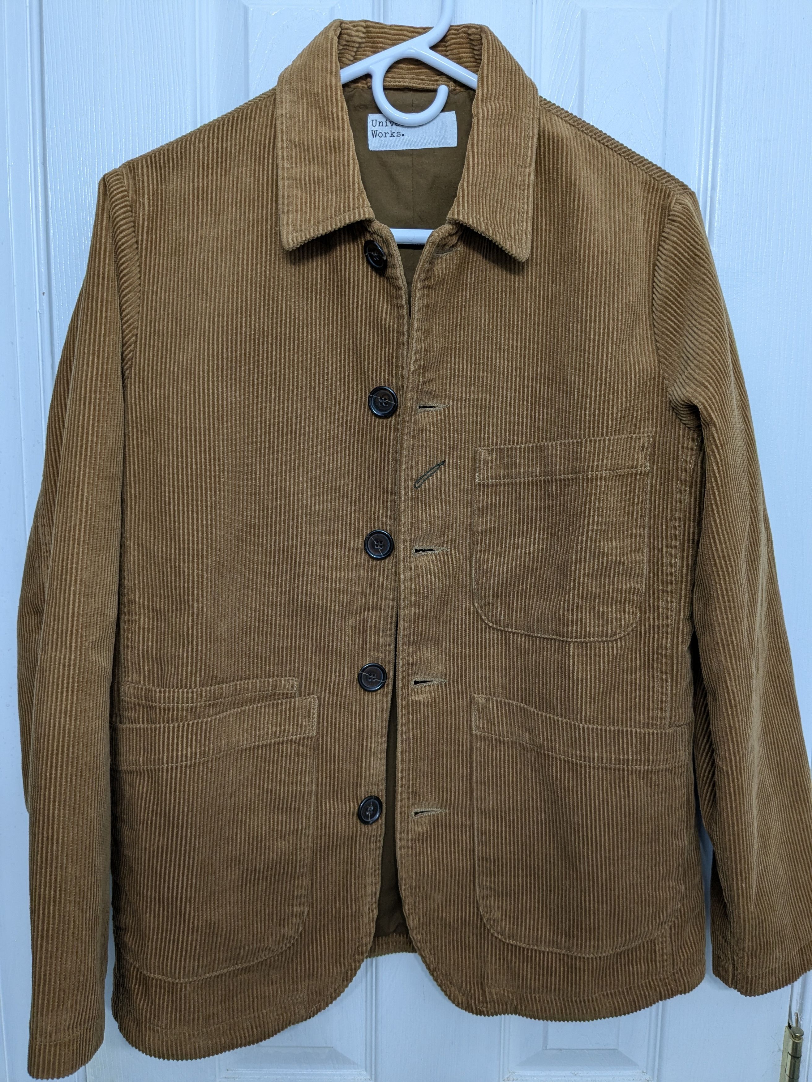 Universal Works Universal Works Bakers Chore Jacket in Cumin Corduroy XS Size US XS / EU 42 / 0 - 1 Thumbnail