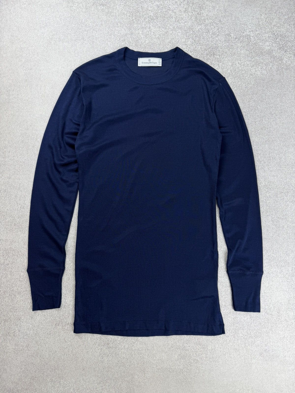 Ermenegildo Zegna Ermenegildo Zegna Women’s Silk Long Sleeve Shirt Size M Size M / US 6-8 / IT 42-44 - 1 Thumbnail