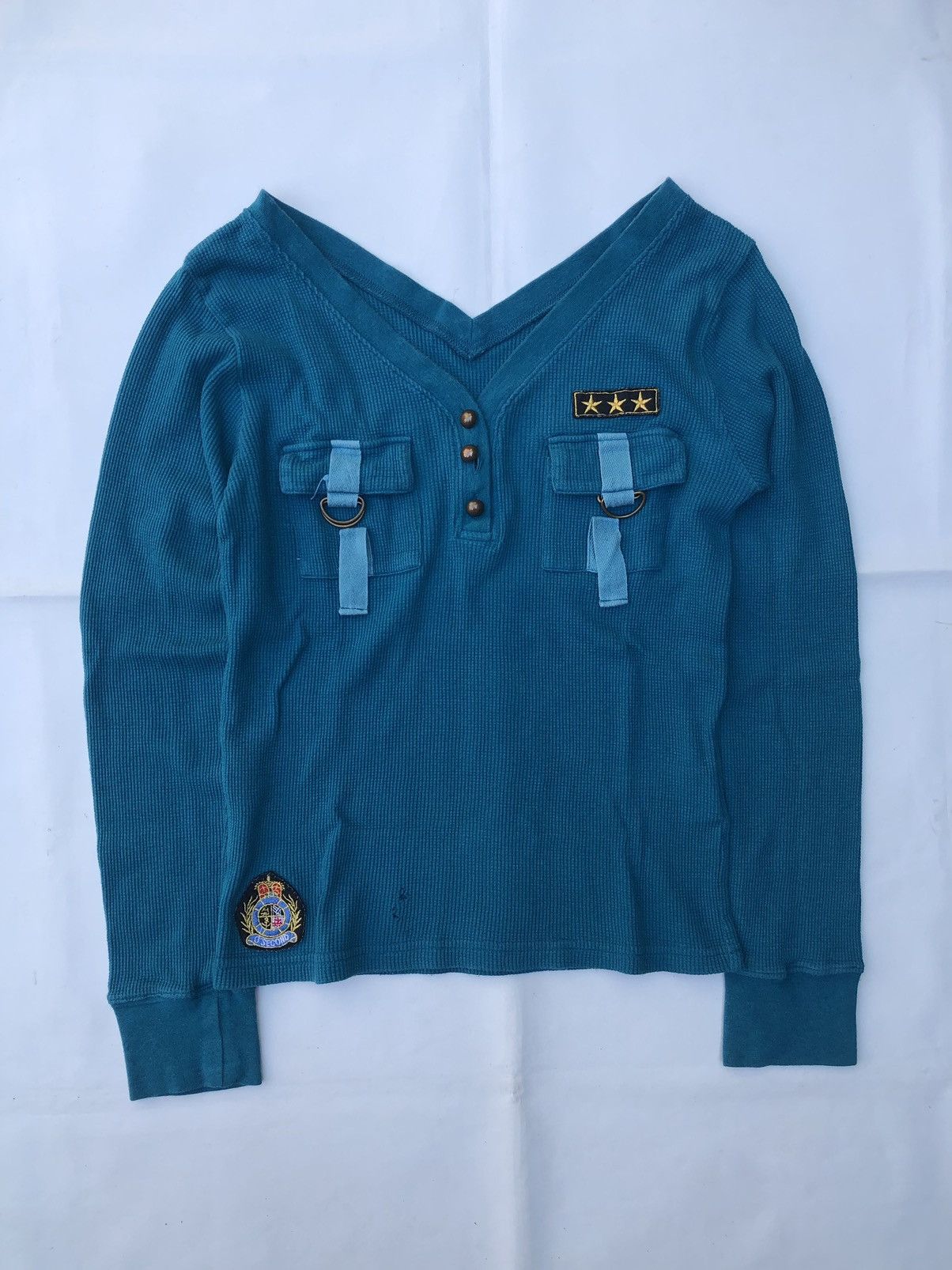 Hysteric Glamour Gothic Studded Japanese LongSleeve Ifsixwasnine style Size US M / EU 48-50 / 2 - 1 Thumbnail