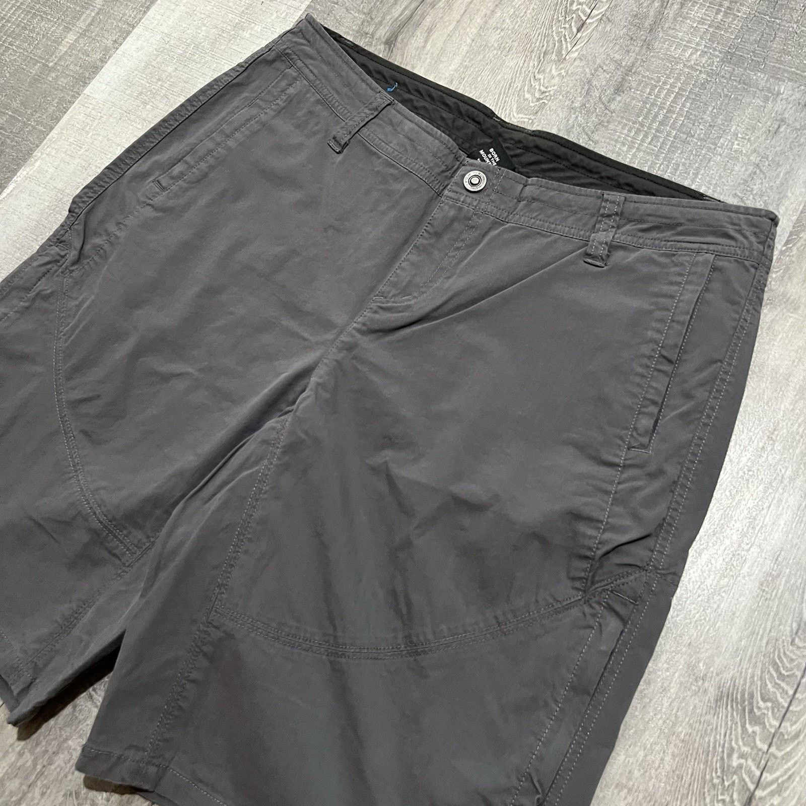 Kuhl Kuhl Shorts Pockets Snap Outdoors Hiking Gray Casual Trek 16 Size 38" / US 16 / IT 52 - 3 Thumbnail