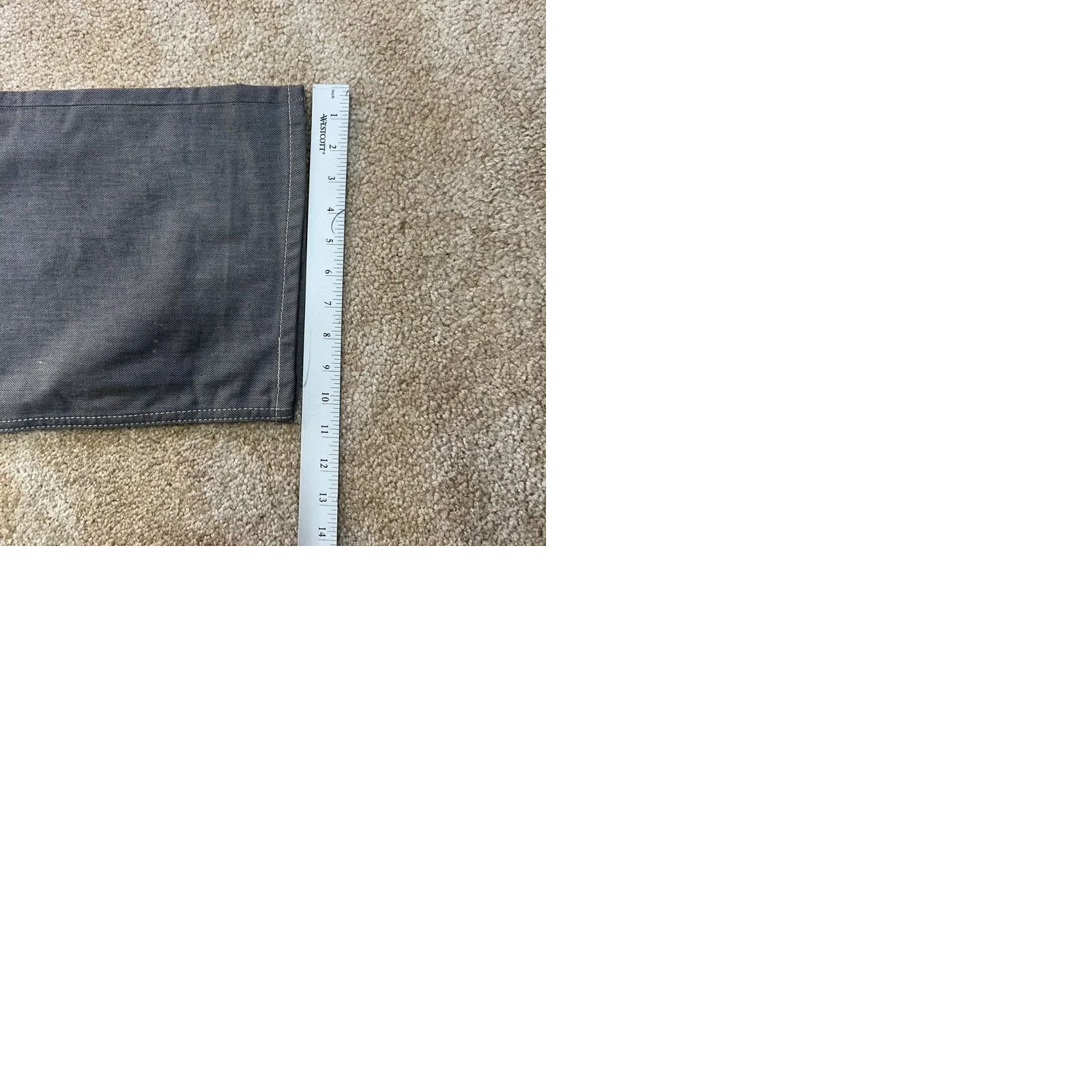 Levi's Levi's 569 Loose Straight Jeans Mens 42x30 Gray Denim Baggy 90s Grunge Distressed Relaxed Fit Bag Loops 5-Pocket Denim Jeans Size US 42 / EU 58 - 9 Thumbnail