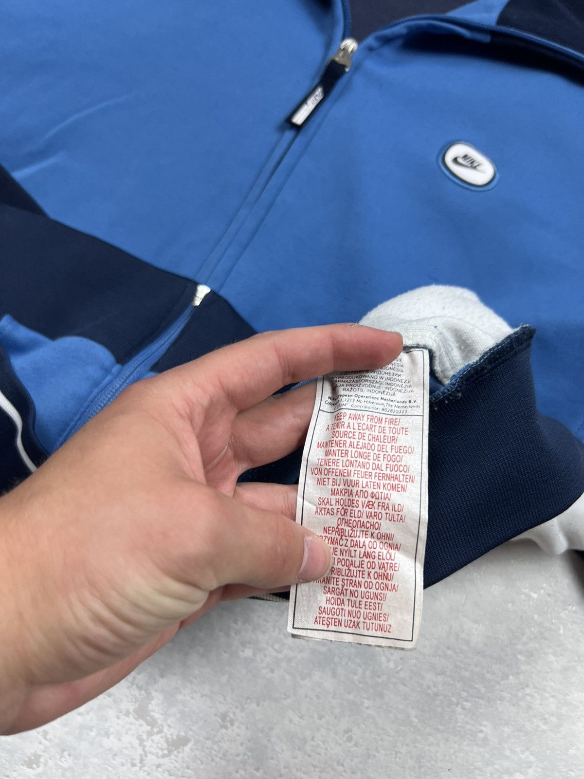 Nike 90s Nike Retro Logo Vintage Y2K Oversized Track Jacket Size US L / EU 52-54 / 3 - 8 Thumbnail