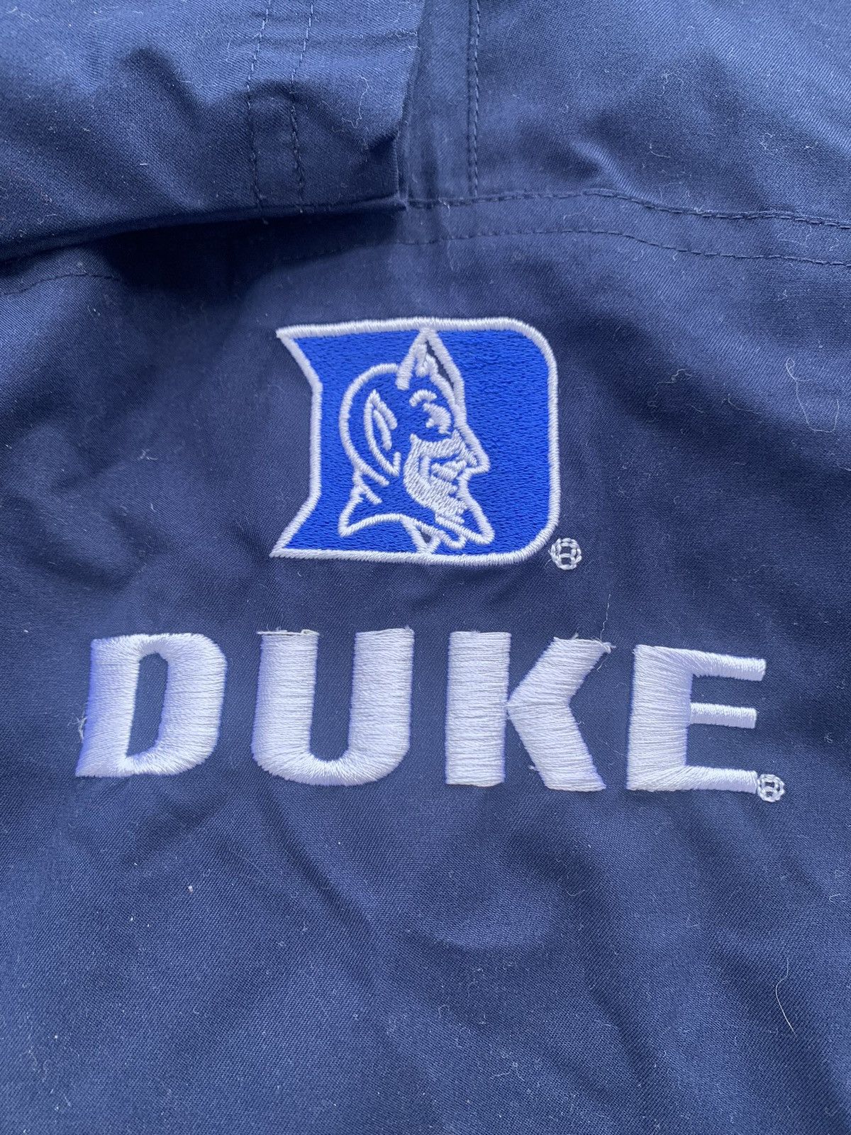 Other Vintage Duke Bluedevils Hooded Windbreaker Size US XXL / EU 58 / 5 - 2 Thumbnail