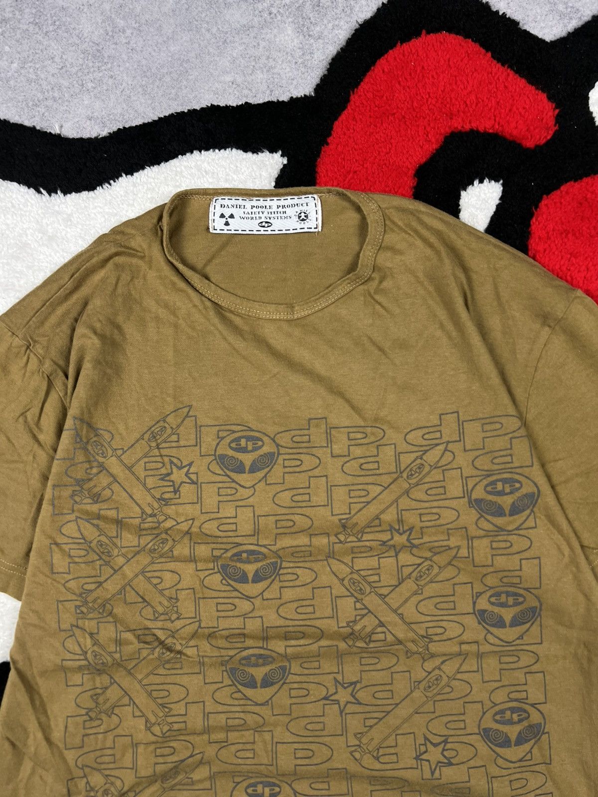 Japanese Brand Vintage 90s Daniel Poole Rave House DJ Techno Acid Tee Shirt Size US L / EU 52-54 / 3 - 4 Thumbnail