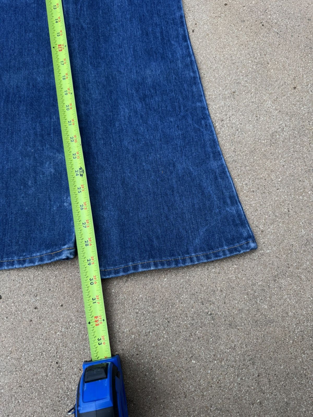 Levi's × Vintage Vtg 70’s Levi’s 646 Orange Tab Bellbottom Flare Jeans 29x30 Size US 29 - 9 Thumbnail