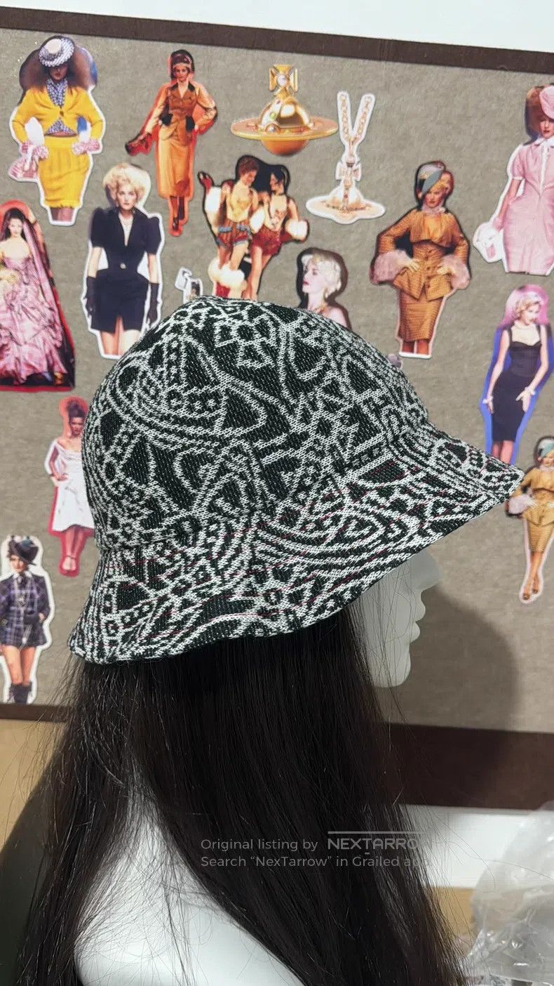 Vivienne Westwood Vivienne Westwood Full Saturn Logo Fisherman's Hat Size ONE SIZE - 2 Thumbnail