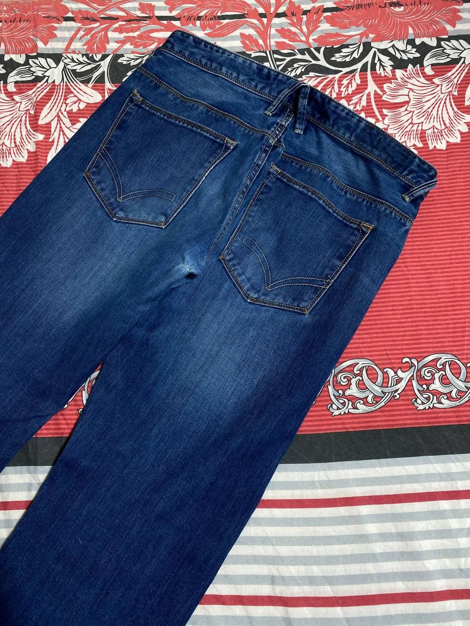 Diesel × Japanese Brand Crazy Crash Dirty Baggy Faded Jean Japan Avant Garde Style Size US 34 / EU 50 - 7 Thumbnail