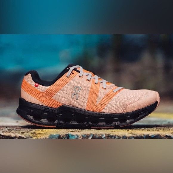 On On Running CloudGo Women's Peach/Orange Running Shoes Size US 10.5 / IT 40.5 - 2 Thumbnail