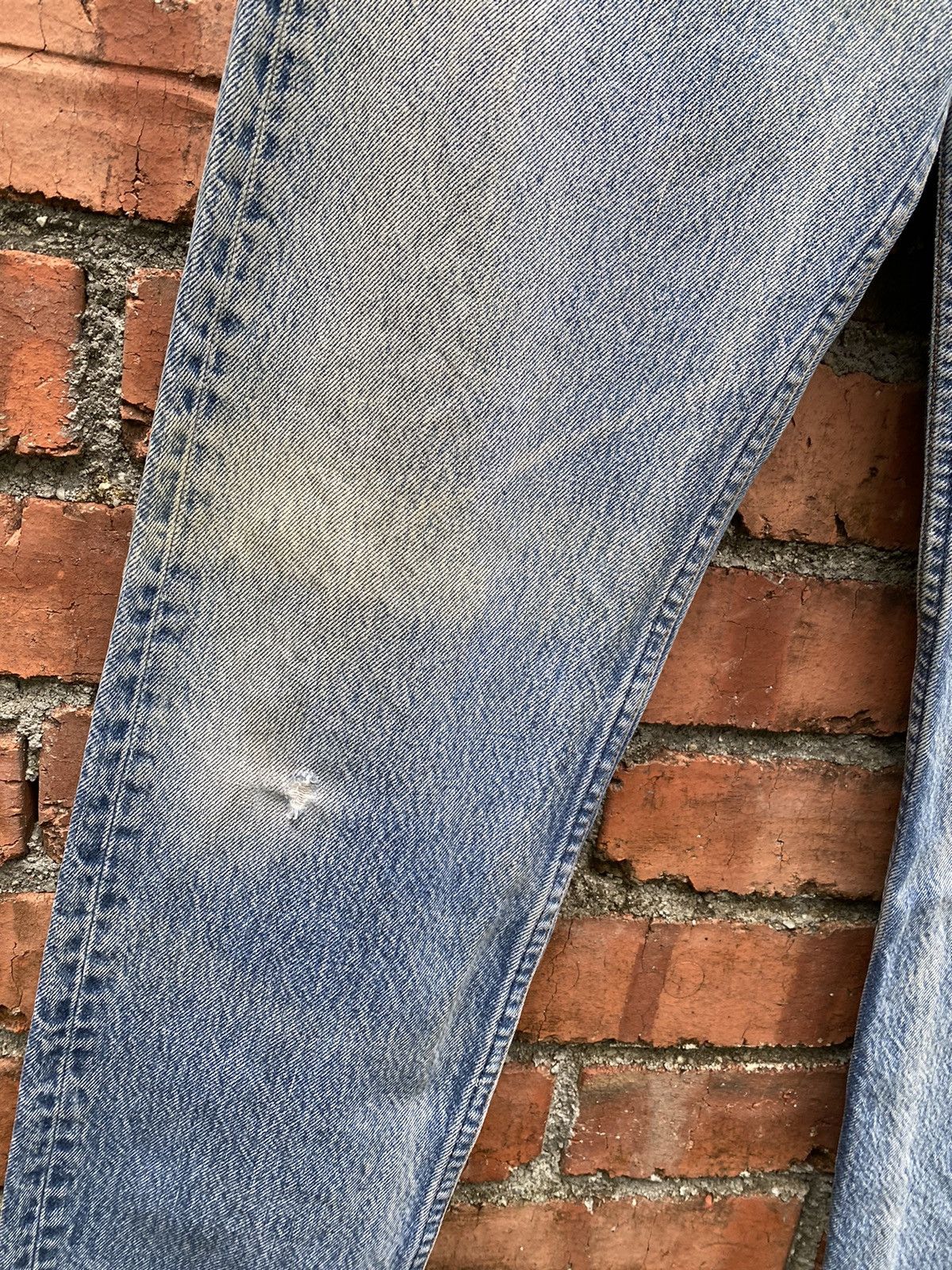 Levi's × Levi's Vintage Clothing × Vintage W29x28.5 vintage levi's 501 distressed made in USA Size US 29 - 6 Thumbnail