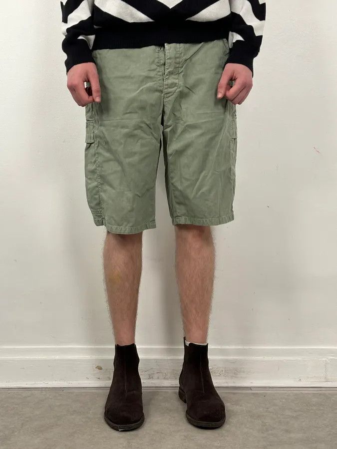 Maison Margiela SS2012 Maison Margiela Green Minimalist Shorts Size US 34 / EU 50 - 1 Thumbnail