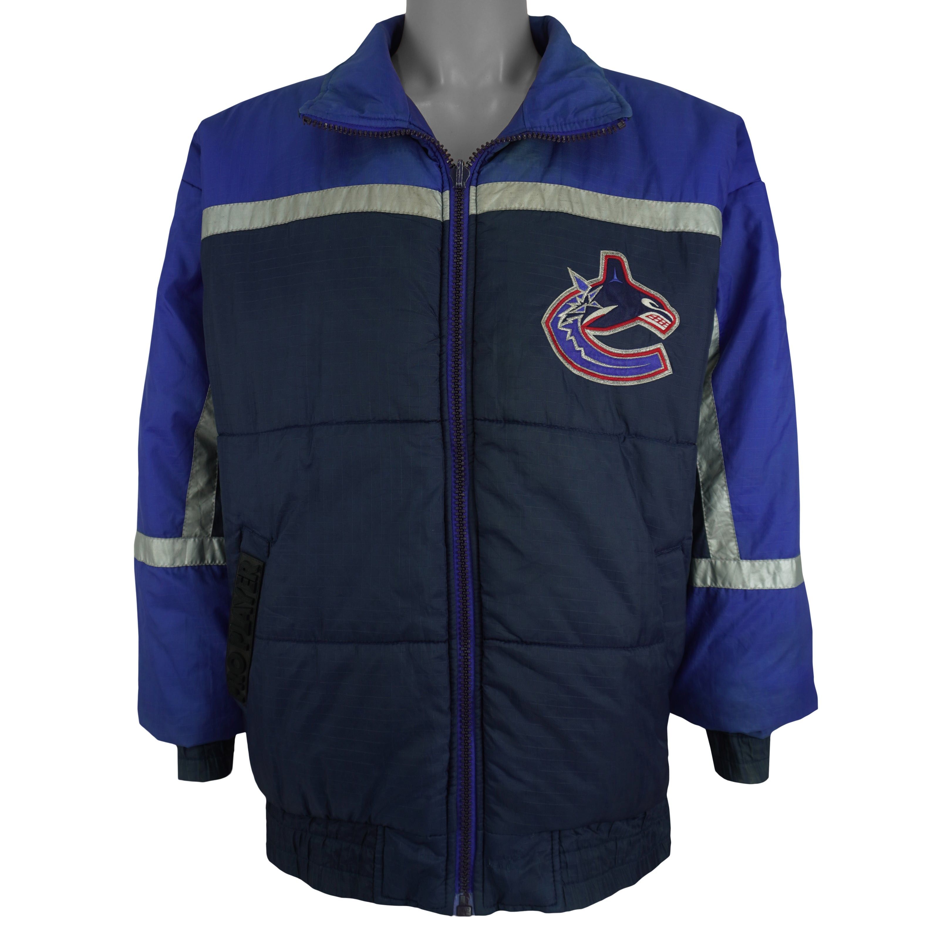 Pro Player NHL - Vancouver Canucks Reversible Jacket 1990s Size US L / EU 52-54 / 3 - 3 Thumbnail