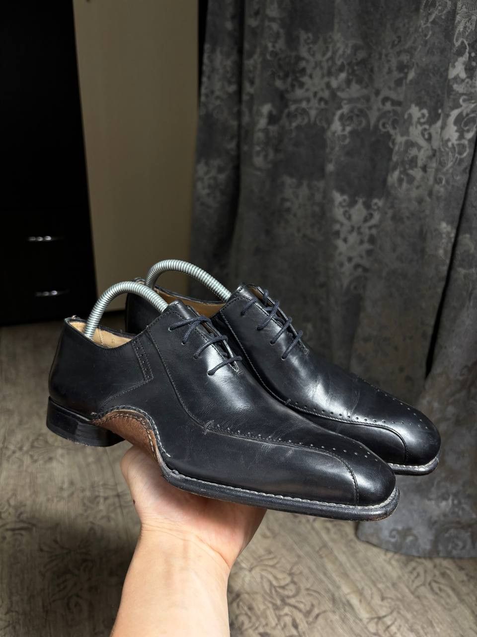 Pal Zileri Pal Zileri Oxford Split Toe Dress Shoes Made in Italy Size US 7 / EU 40 - 4 Thumbnail