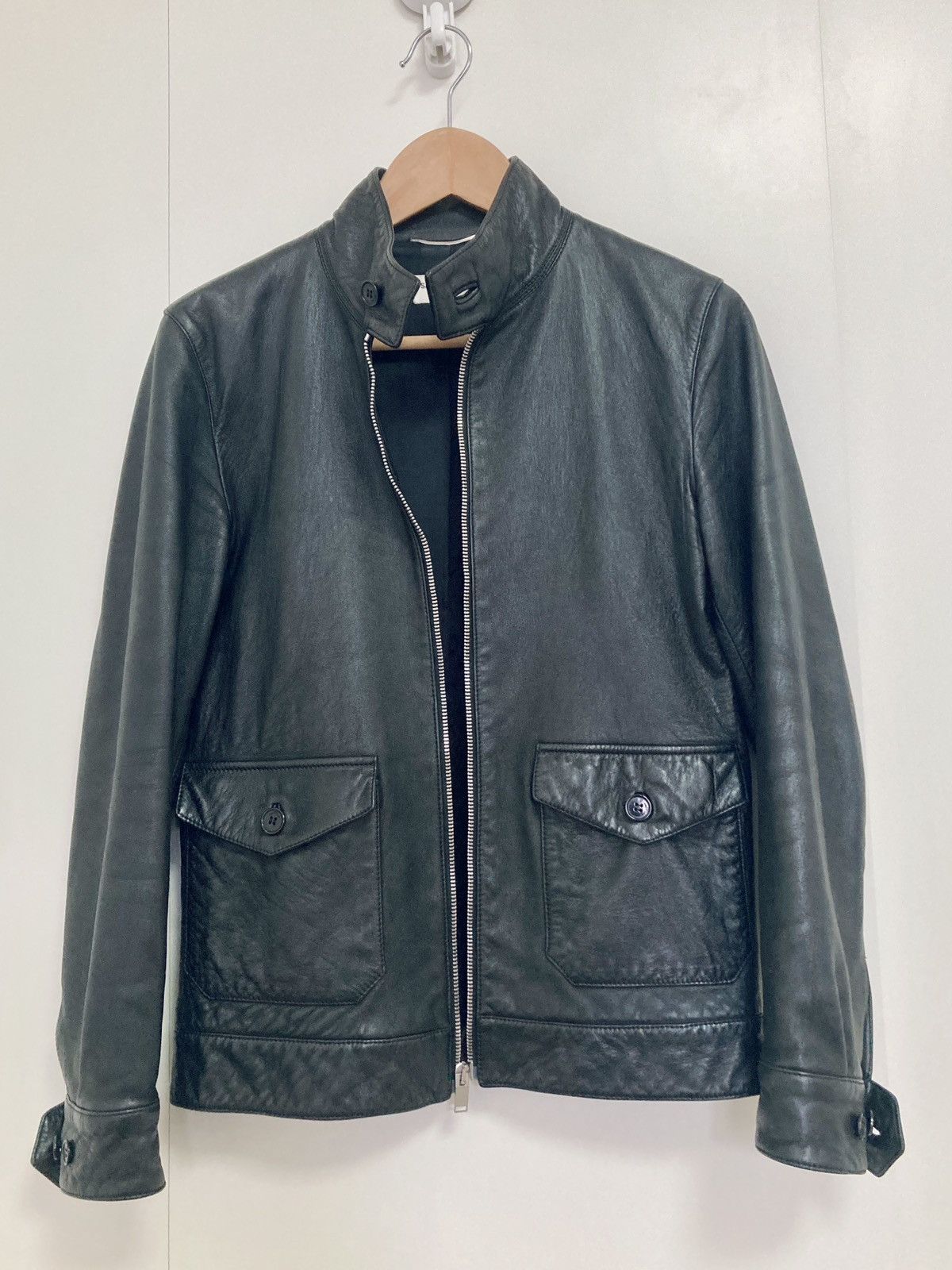 Saint Laurent Paris SAINT LAURENT PARIS BY HEDI SLIMANE 16SS LEATHER JACKET Size US S / EU 44-46 / 1 - 5 Thumbnail