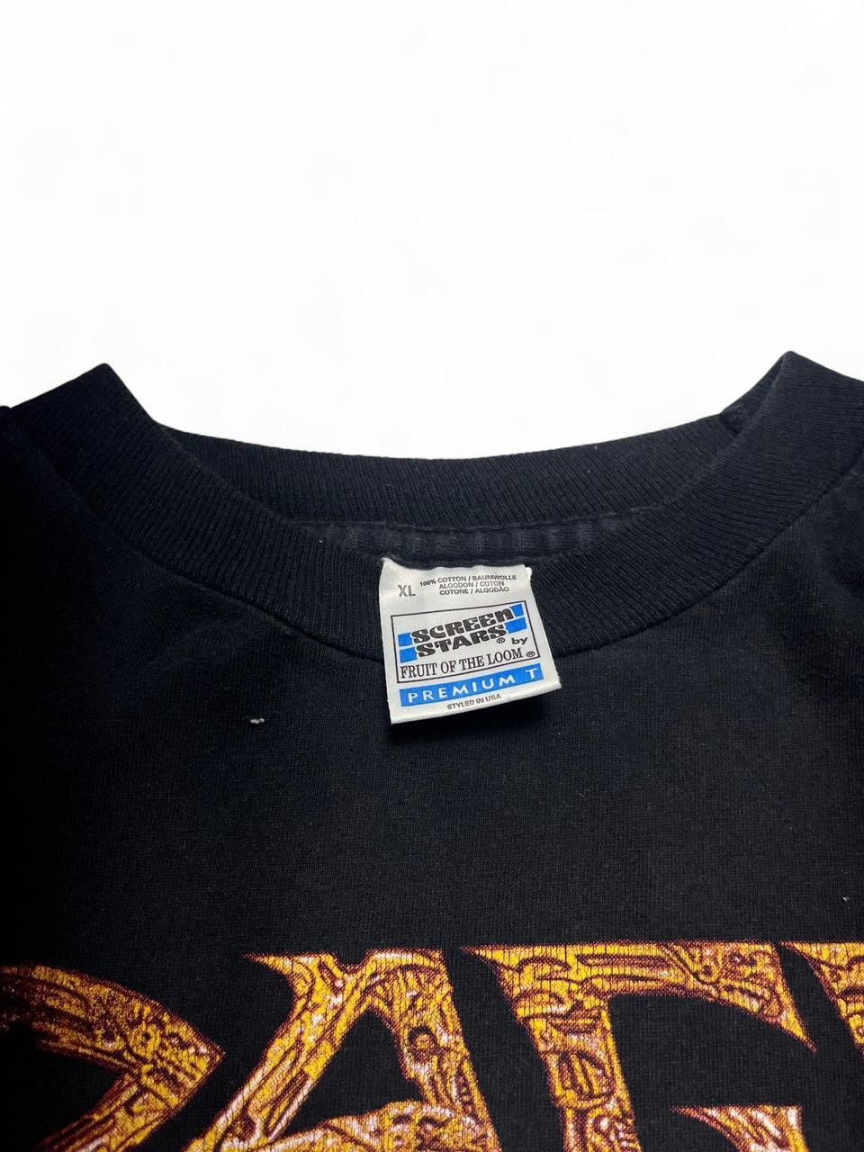 Band Tees 1990s screen stars rage end of all days long sleeve Size US XL / EU 56 / 4 - 6 Thumbnail