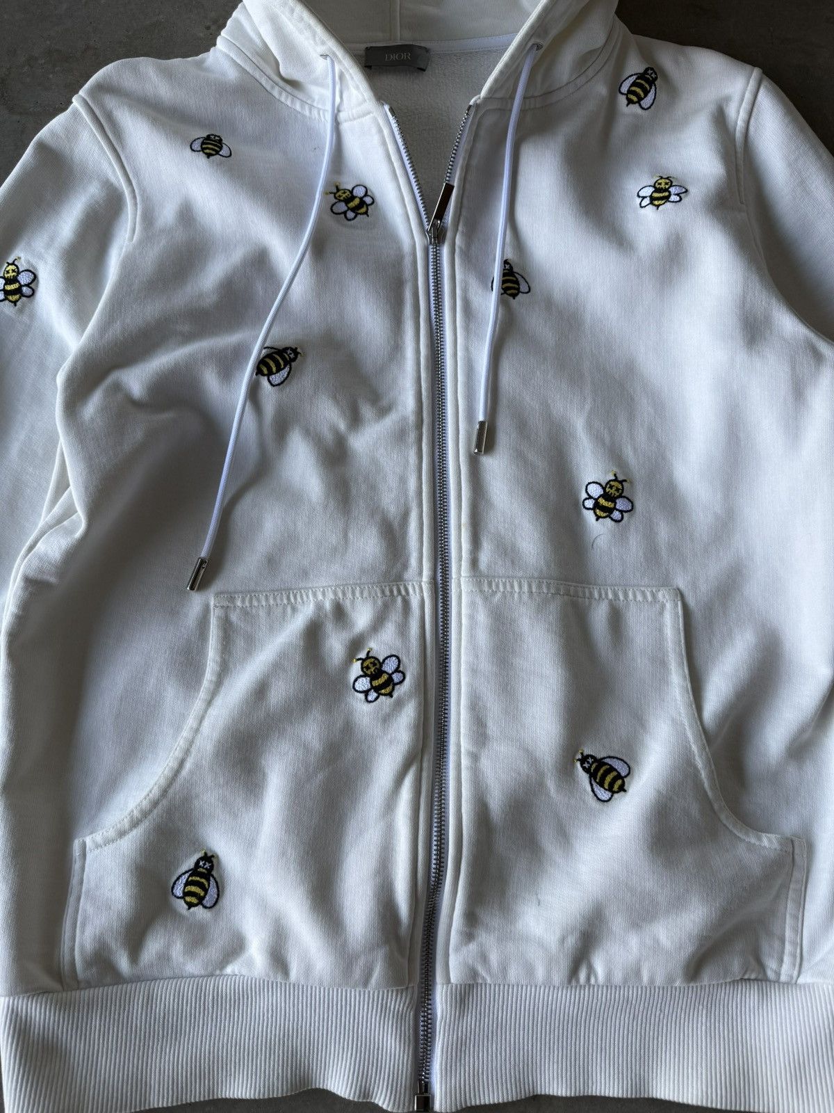 Dior × Kaws Dior Homme x KAWS SS19 Bee Zip Up Hoodie Size US S / EU 44-46 / 1 - 6 Thumbnail