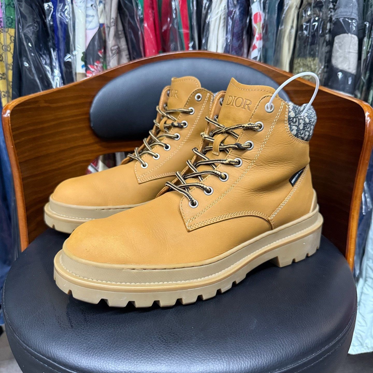 Dior Dior Yellow Boots 9 Men Size US 9 / EU 42 - 1 Thumbnail