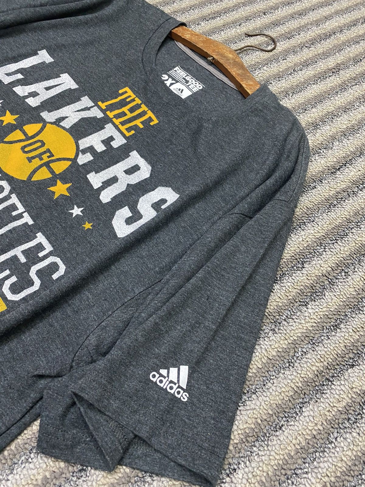 Adidas × NBA The Lakers Los Angeles x Adidas Size US XXL / EU 58 / 5 - 8 Thumbnail
