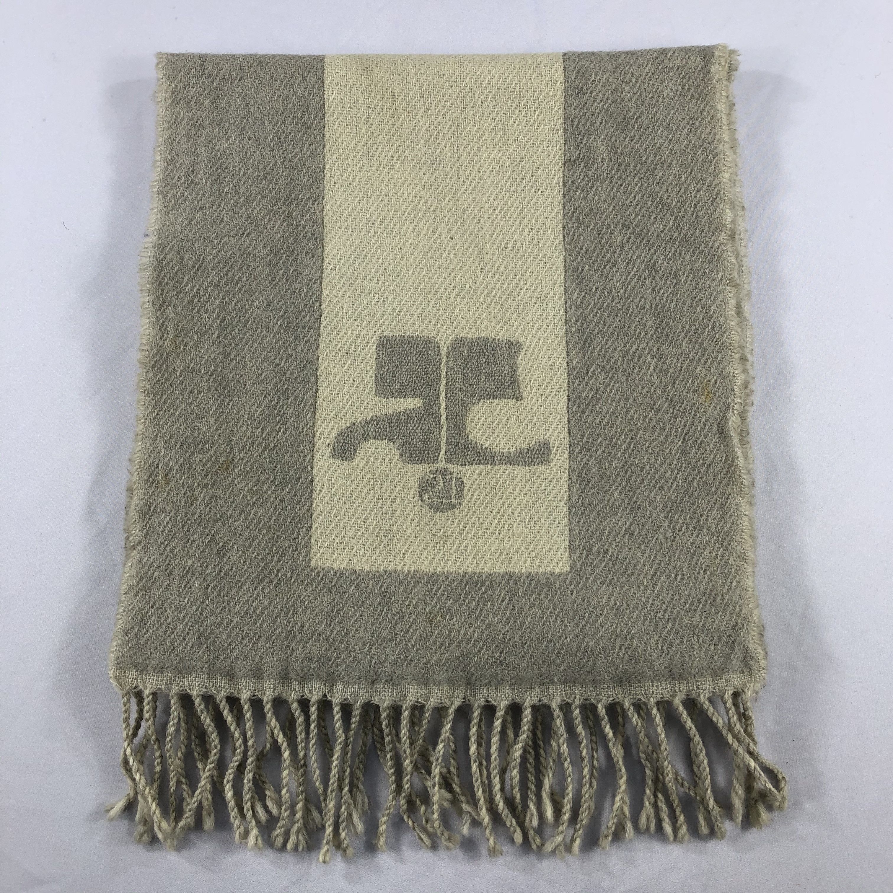 Courreges Vintage Courreges Homme Scarf - WW3278 Size ONE SIZE - 2 Thumbnail