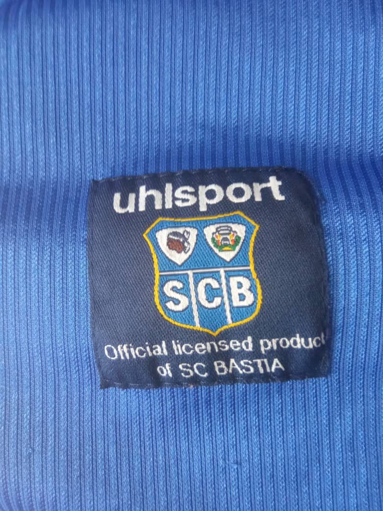 Vintage Sc bastia 2001/02 home jersey rare Size US L / EU 52-54 / 3 - 4 Thumbnail