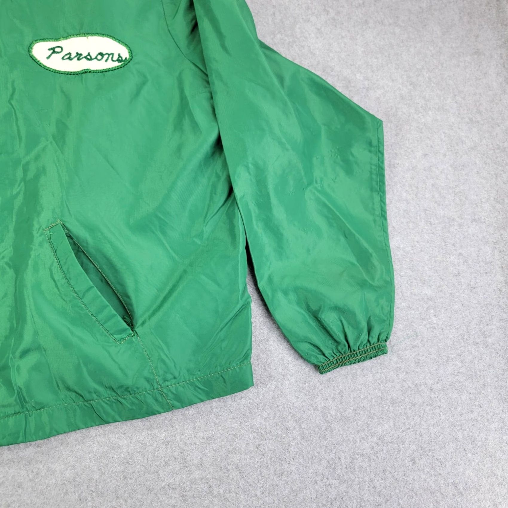 Vintage VINTAGE Birdie Wind Breaker Mens Size M Green Baseball Windbreaker Jacket Size US M / EU 48-50 / 2 - 6 Thumbnail