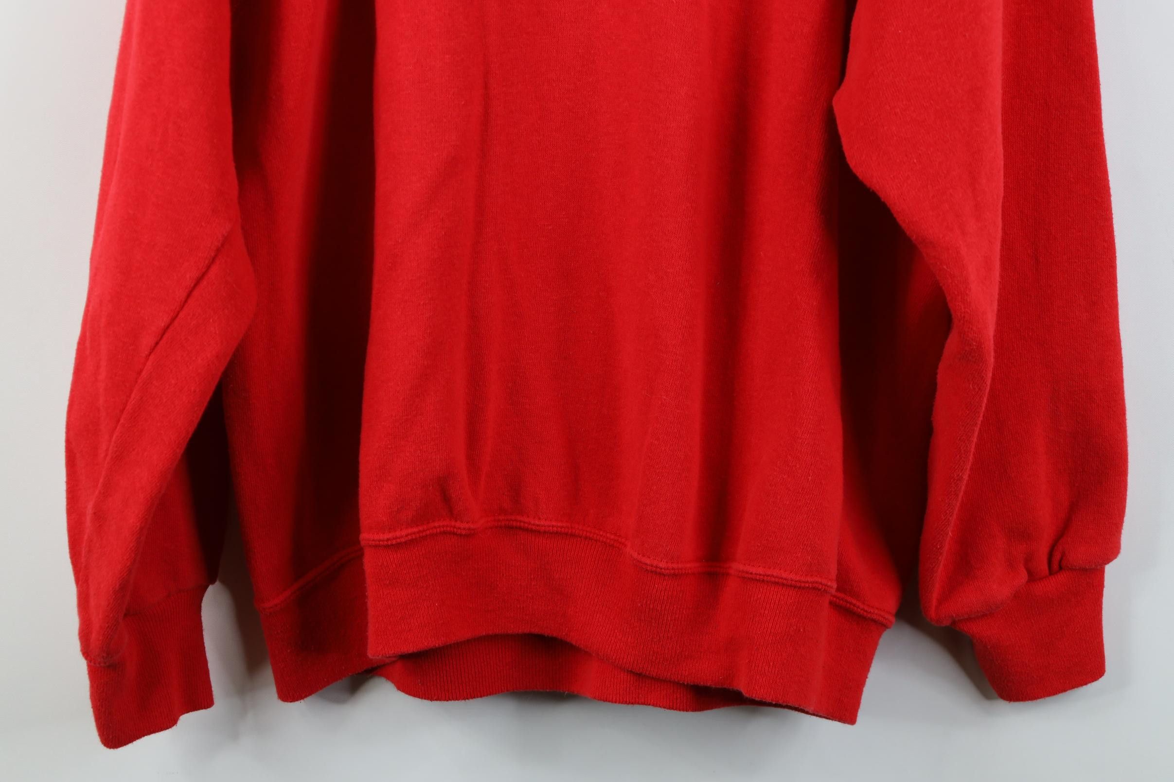Vintage Vintage 80s Christmas Mistletoe Kiss Me Crewneck Sweatshirt Size XL / US 12-14 / IT 48-50 - 15 Thumbnail