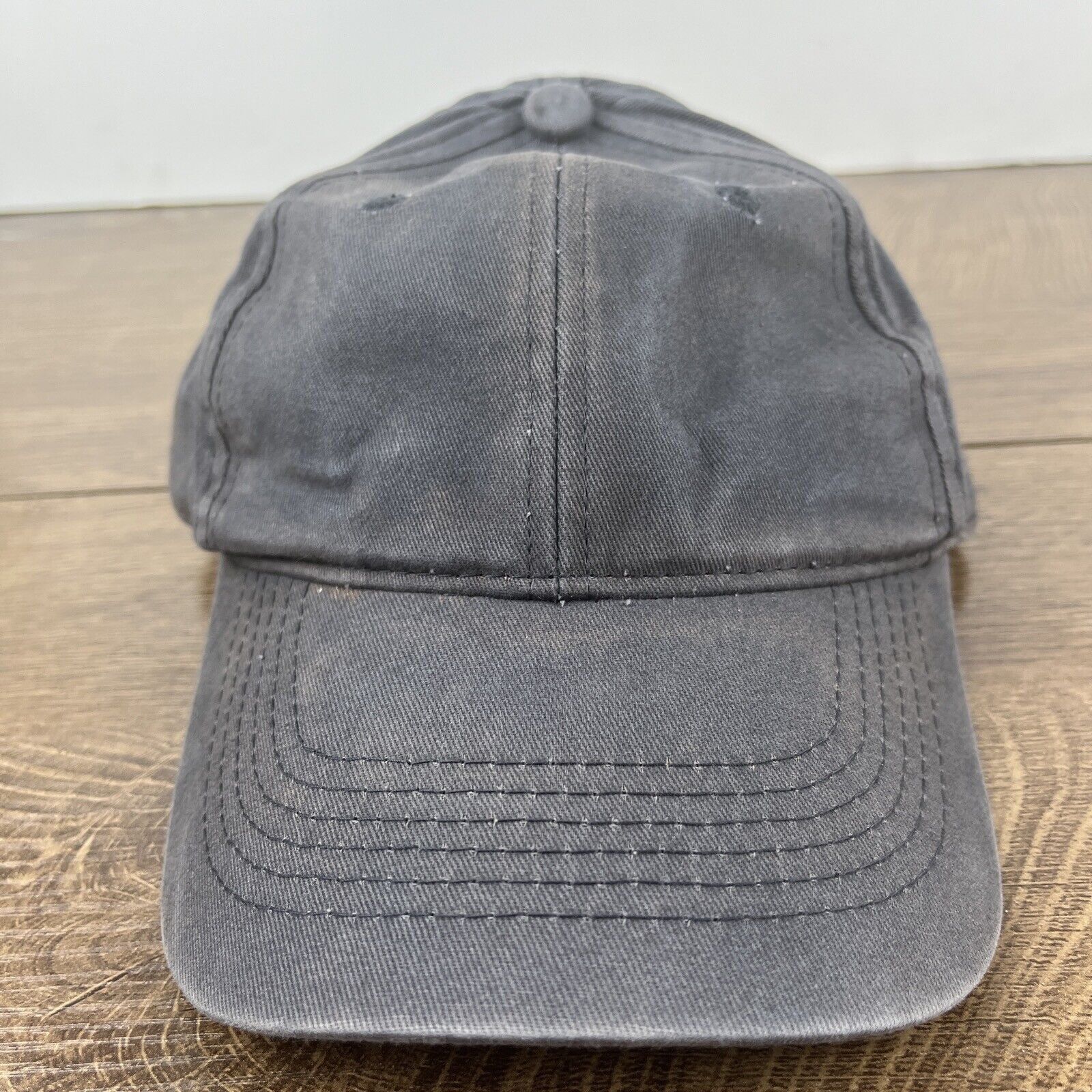 Other Plain Gray Baseball Cap Gray Hat Adjustable Adult Size Hat C Size ONE SIZE - 2 Thumbnail