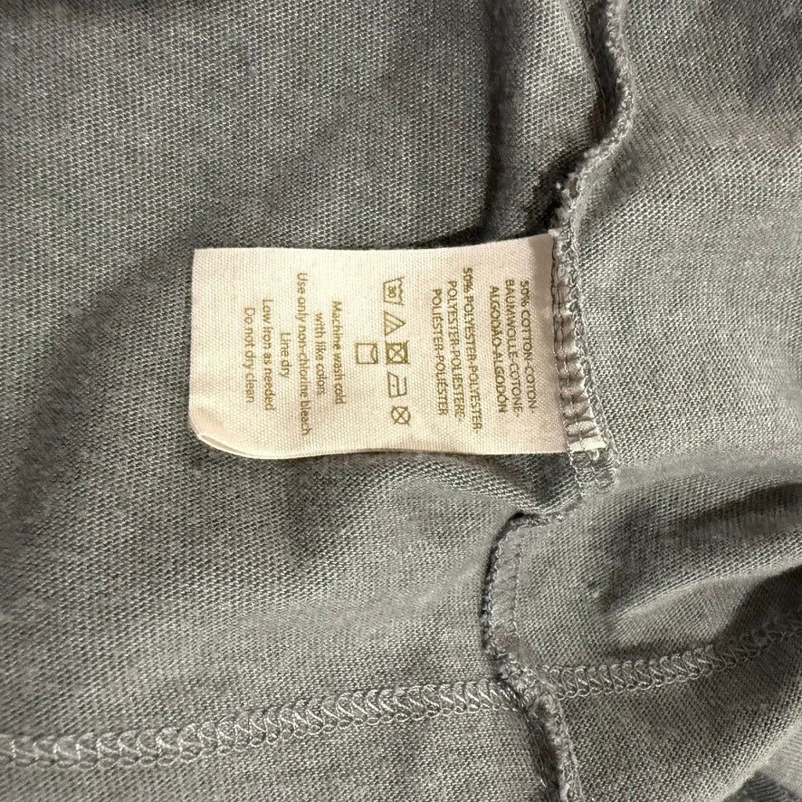 Free People We The Free Women's Gray Colorblock 3/4 Sleeve Blouse Small Size S / US 4 / IT 40 - 5 Thumbnail