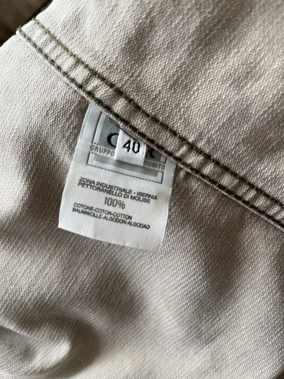 Helmut Lang Helmut Lang 1996 beige denim Size US S / EU 44-46 / 1 - 11 Thumbnail