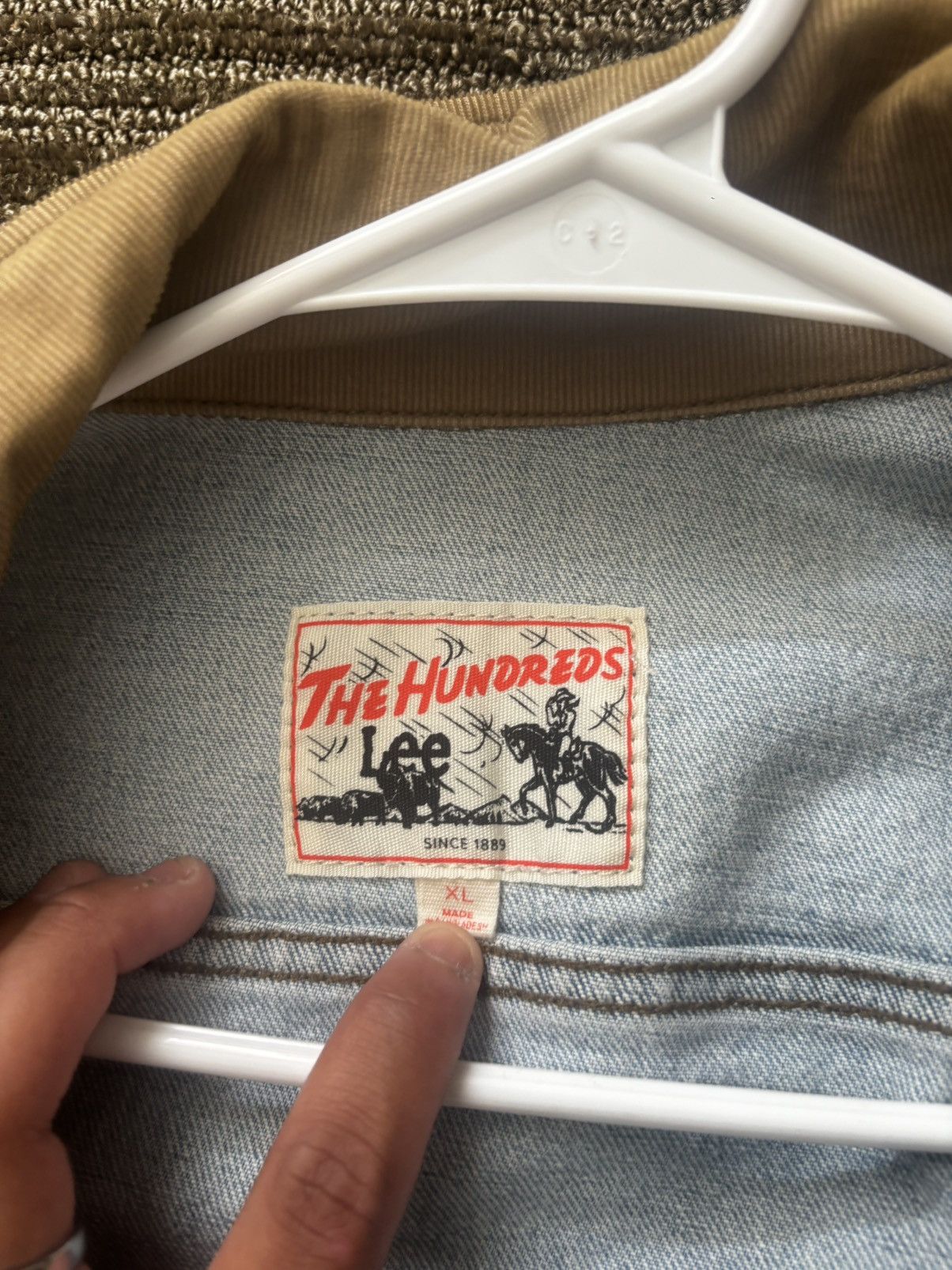Lee × The Hundreds The Hundreds x Lee denim jacket Size US XL / EU 56 / 4 - 2 Thumbnail