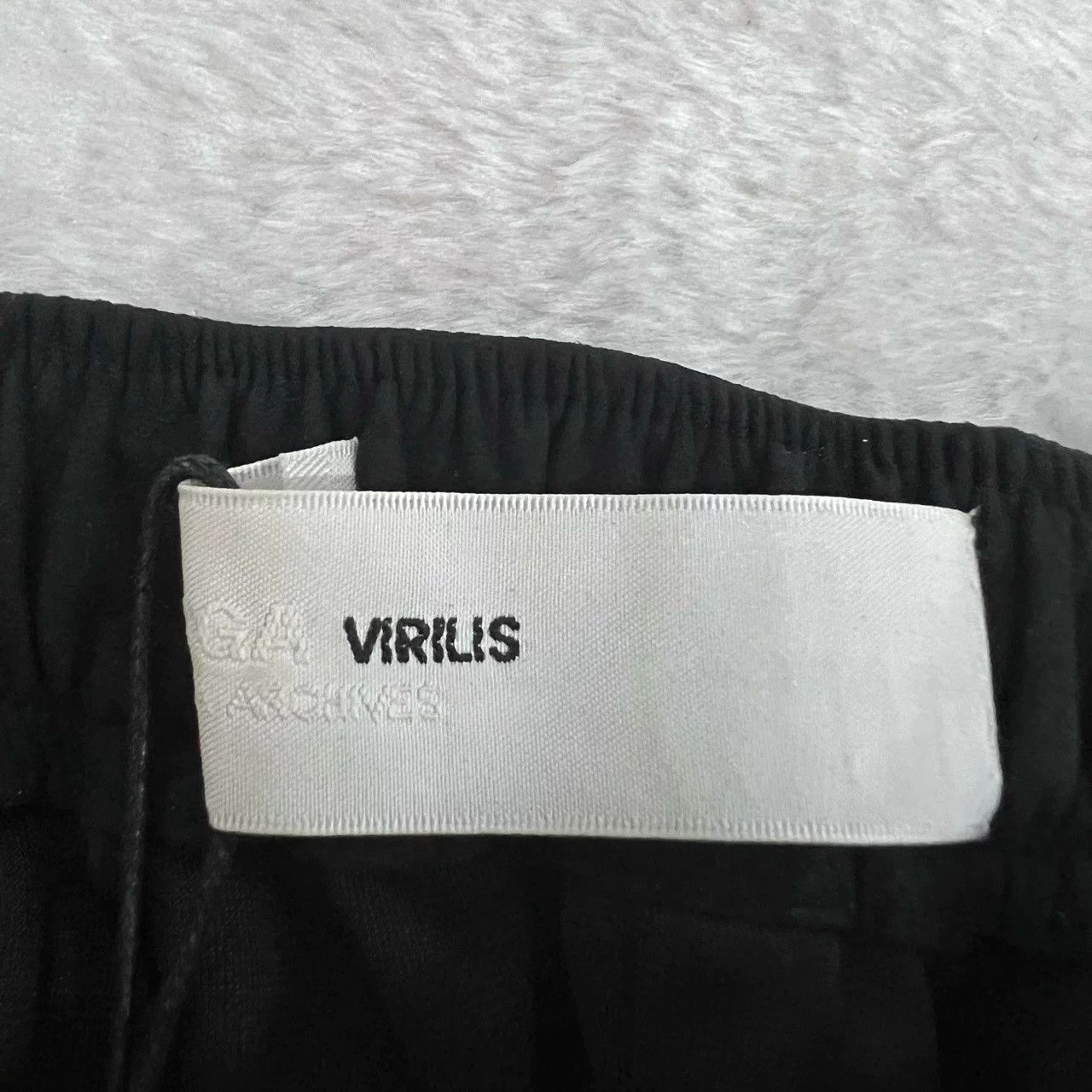 Toga TOGA Black Drawstring Cuffed Pants Size US 28 / EU 44 - 4 Thumbnail