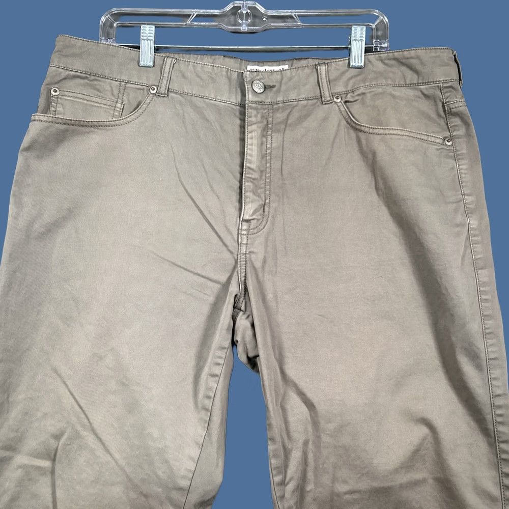 Peter Millar Peter Millar Mens 38x32 Taupe Stretch 5 Pocket Pants Casual Business Travel Size US 38 / EU 54 - 1 Thumbnail