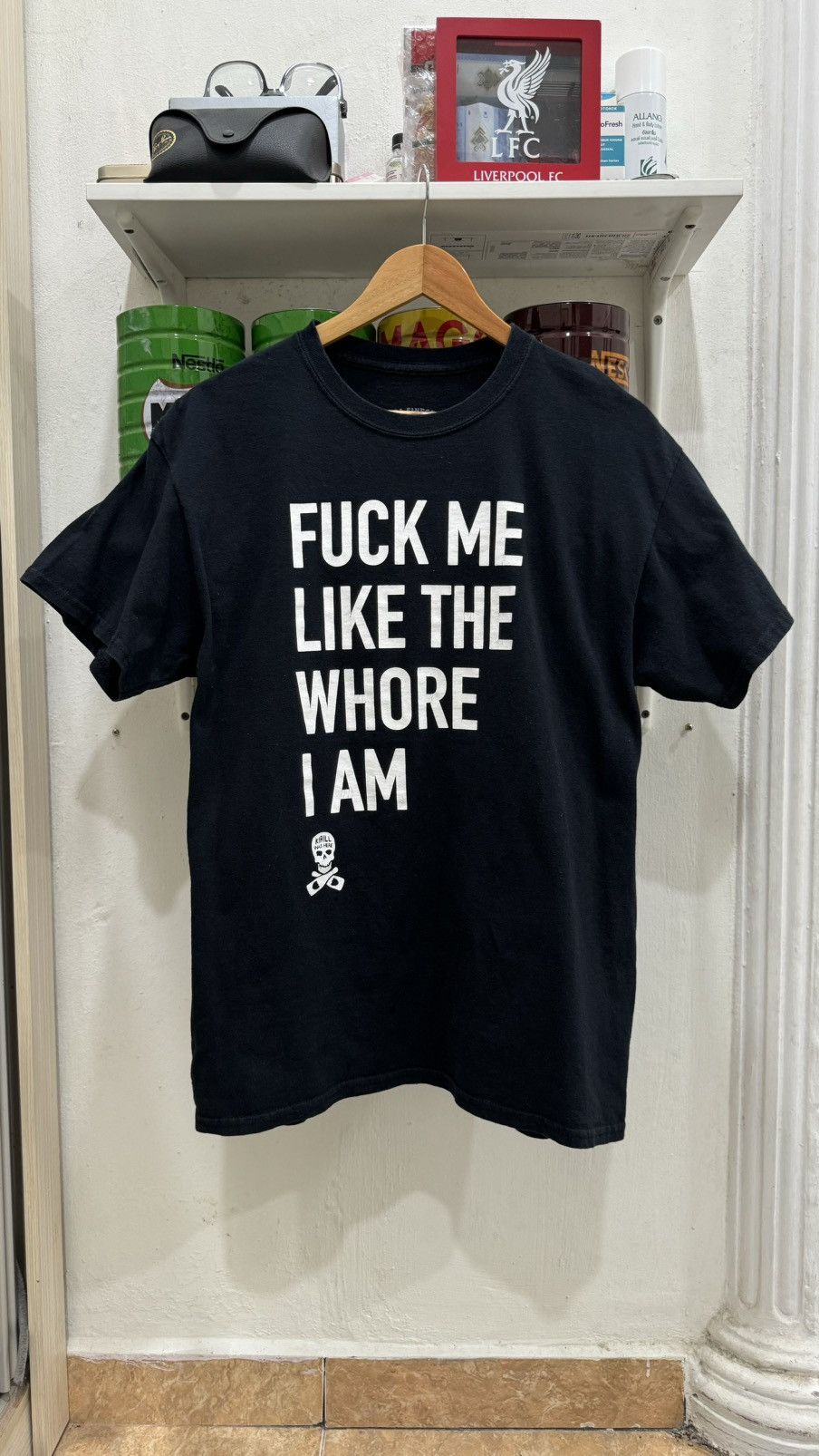 Other 💥BIND OFFER💥Humor “Fuck Me Like The Whore I Am“ Size US L / EU 52-54 / 3 - 1 Thumbnail