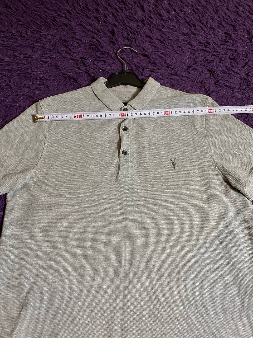 Allsaints × Designer Allsaints tee shirt casual mini logo streetwear sale Size US L / EU 52-54 / 3 - 6 Thumbnail
