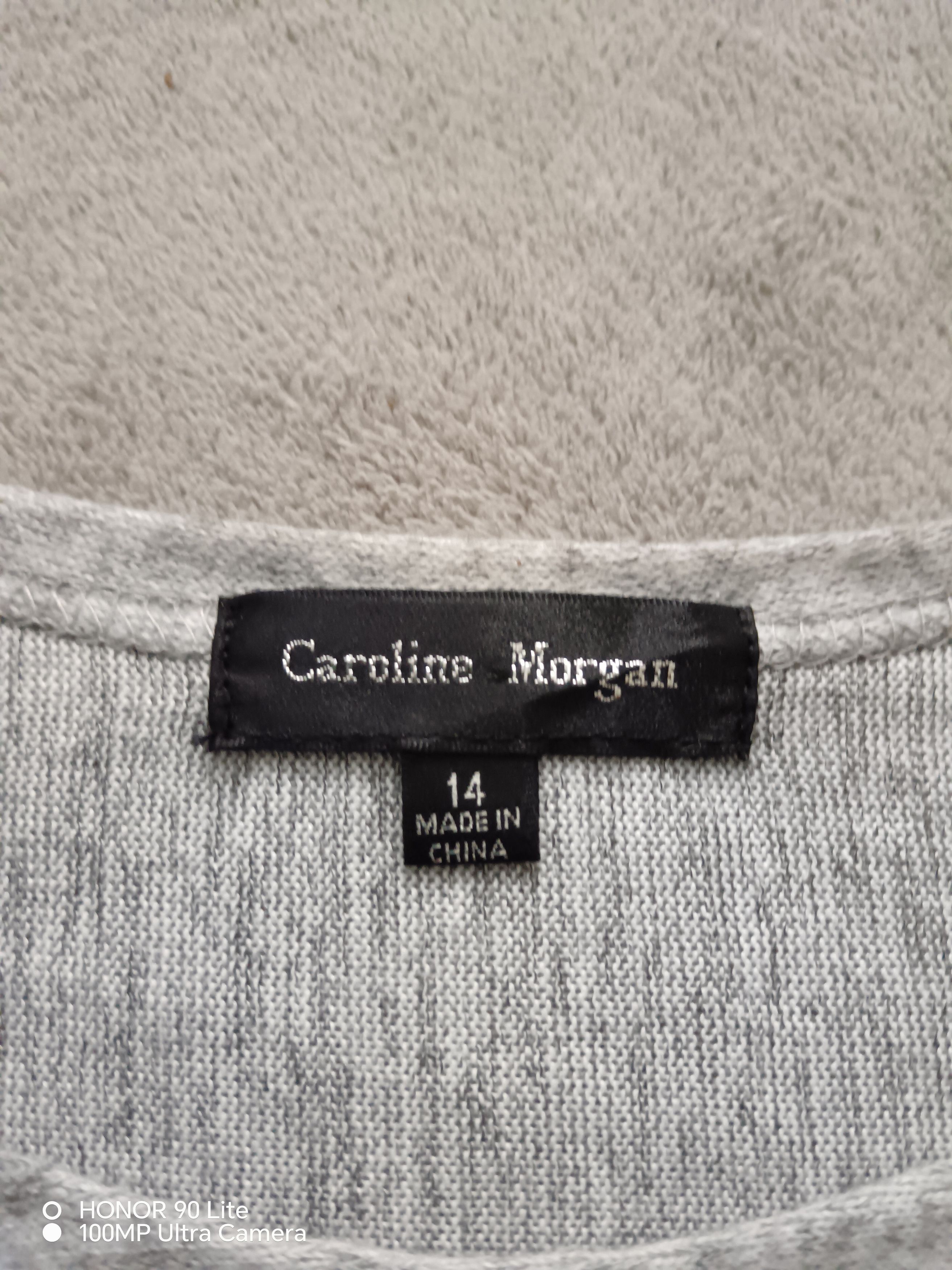 Designer Women long TSHIRT caroline morgan Size XL / US 12-14 / IT 48-50 - 2 Thumbnail