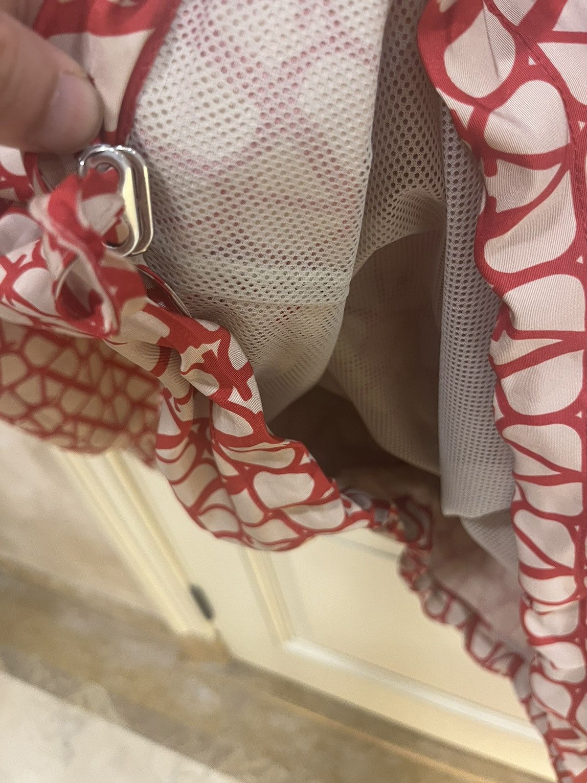Valentino SILK FAILLE ANORAK WITH ALL-OVER TOILE ICONOGRAPHE PRINT Size US S / EU 44-46 / 1 - 14 Thumbnail