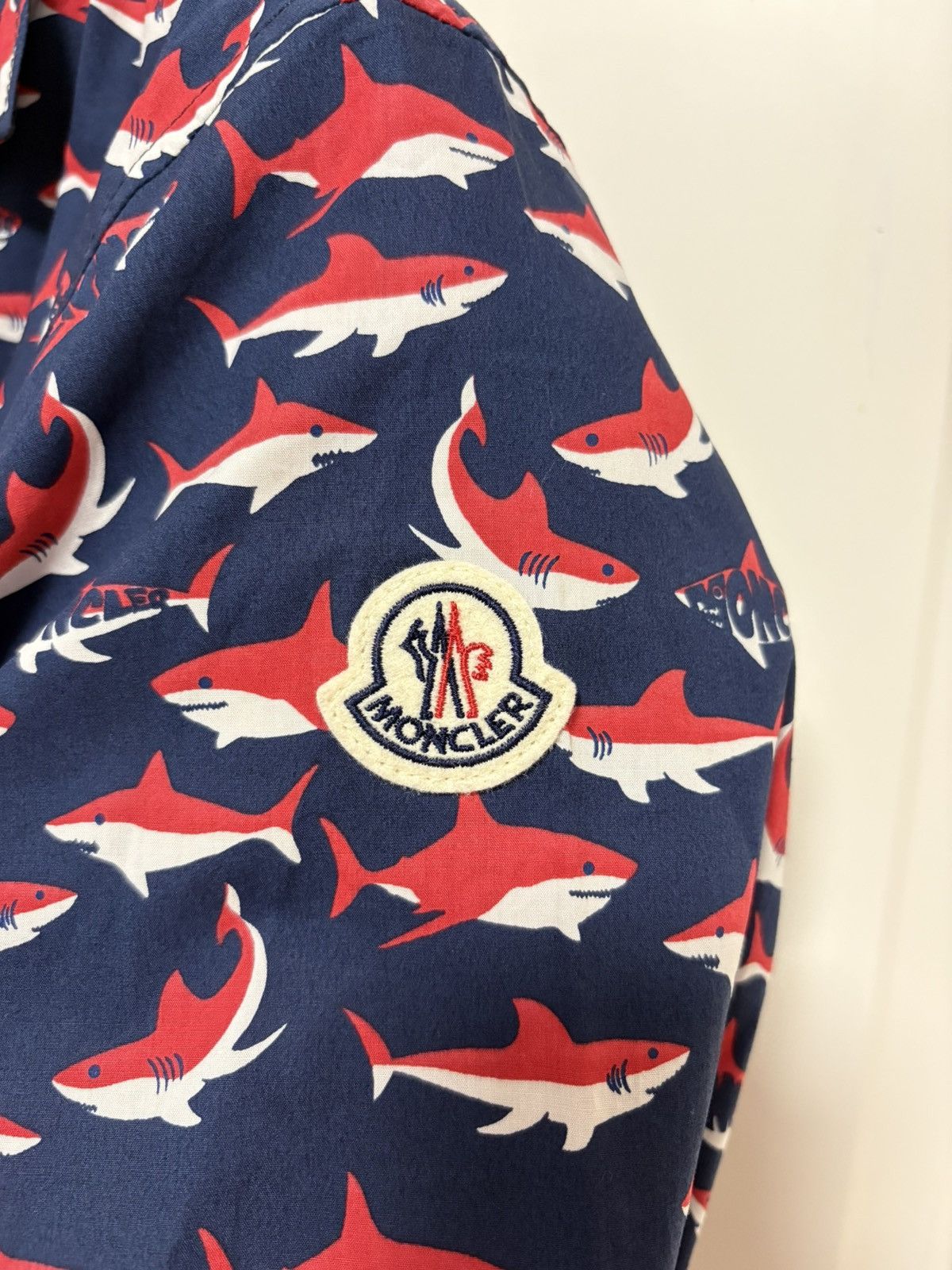 Moncler Moncler Short Sleeved Shirt Size US L / EU 52-54 / 3 - 4 Thumbnail