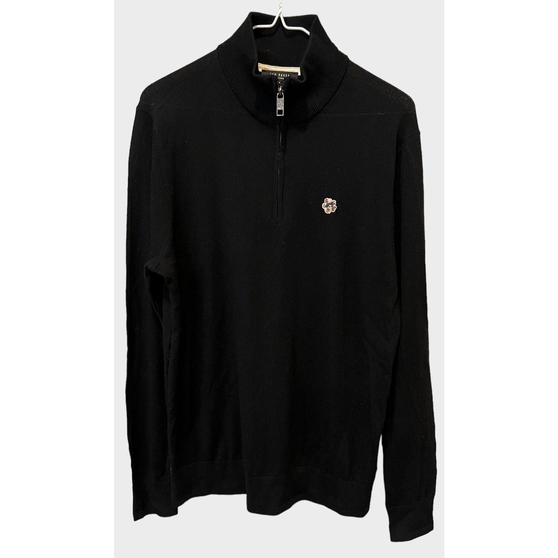 Ted Baker Ted Baker London Tooting half-zip wool jumper (4/Large) Size US L / EU 52-54 / 3 - 2 Thumbnail