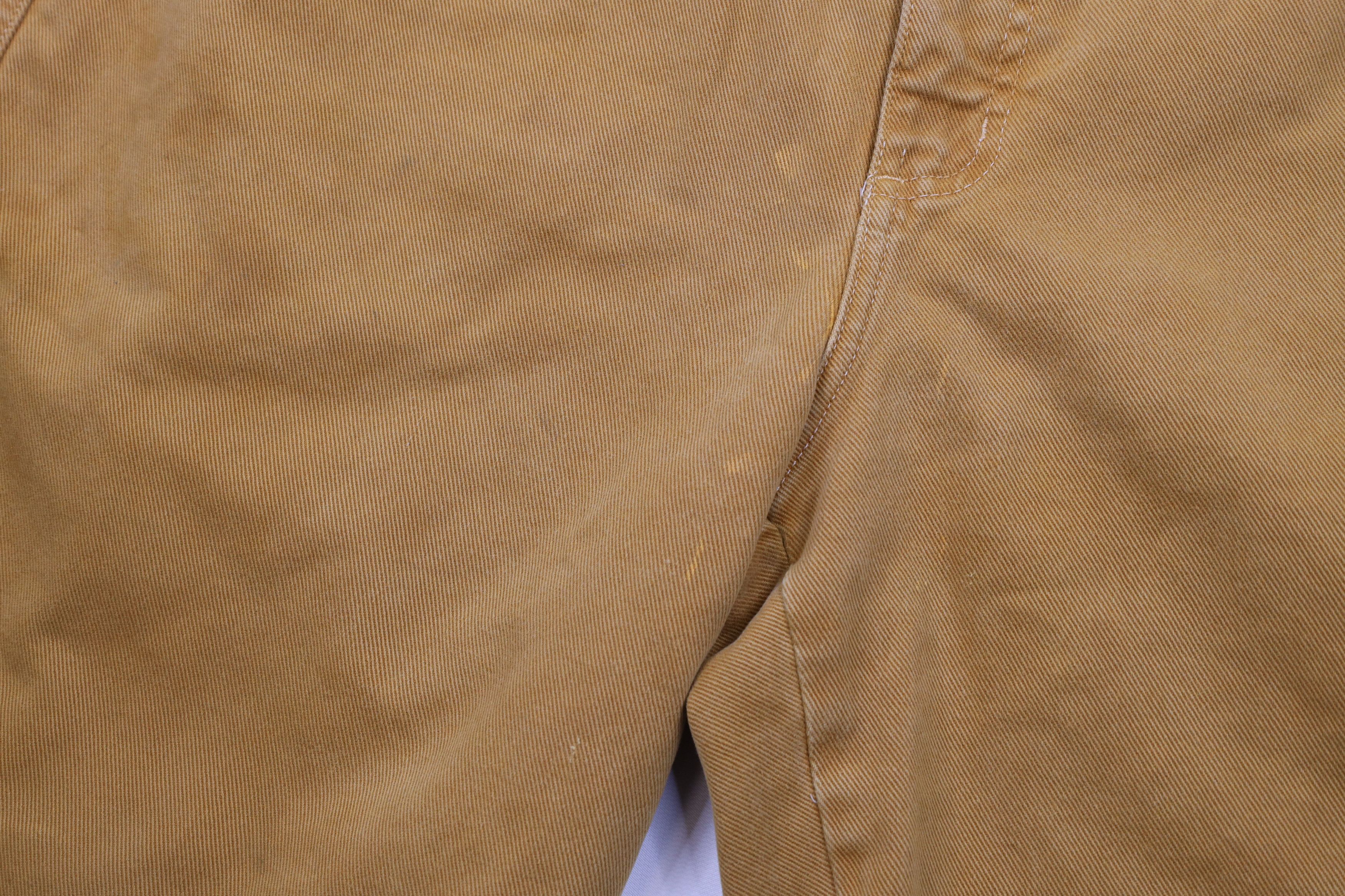 Guess × Vintage Vintage 90s Guess Denim Jean Shorts Jorts Wheat Brown USA Size US 34 / EU 50 - 5 Thumbnail