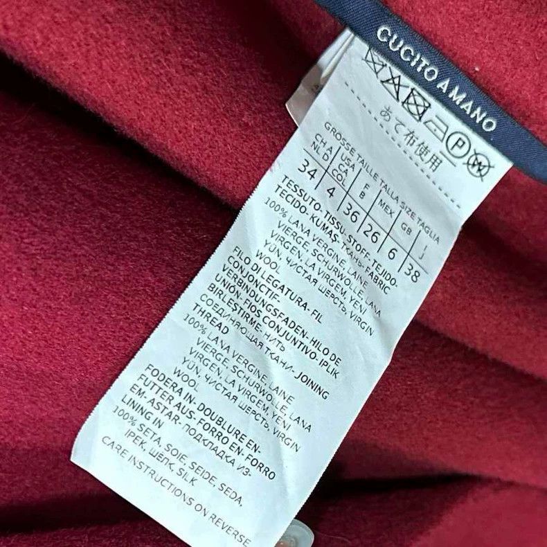 Max Mara Max Mara Burgundy Livia wool coat Size M / US 6-8 / IT 42-44 - 5 Thumbnail