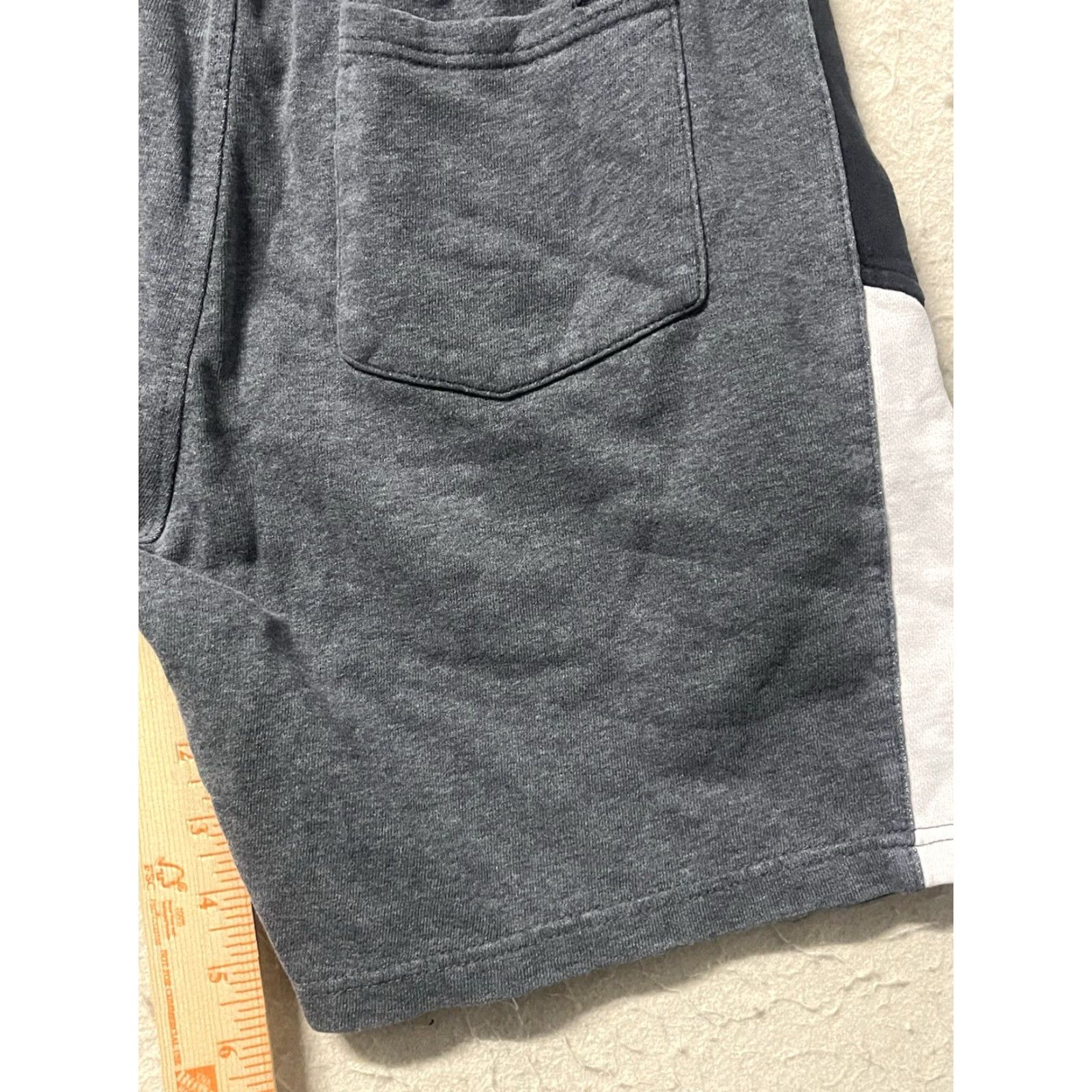 Vintage Valor Collective Men's Active Panel Shorts Athletic Gray Black White Size S Size US 29 - 5 Thumbnail