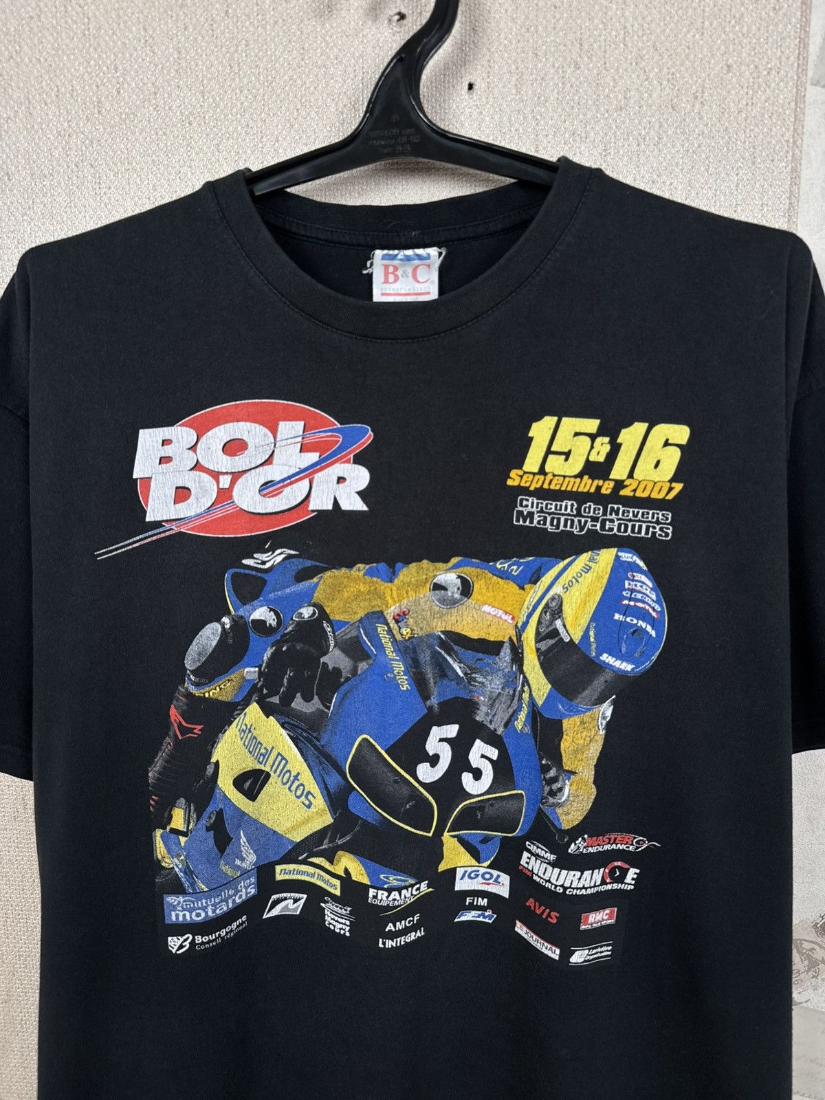 Other Vintage Bol D’or T shirt Moto Racing Biker 2XL Streetwear Size US XXL / EU 58 / 5 - 11 Thumbnail