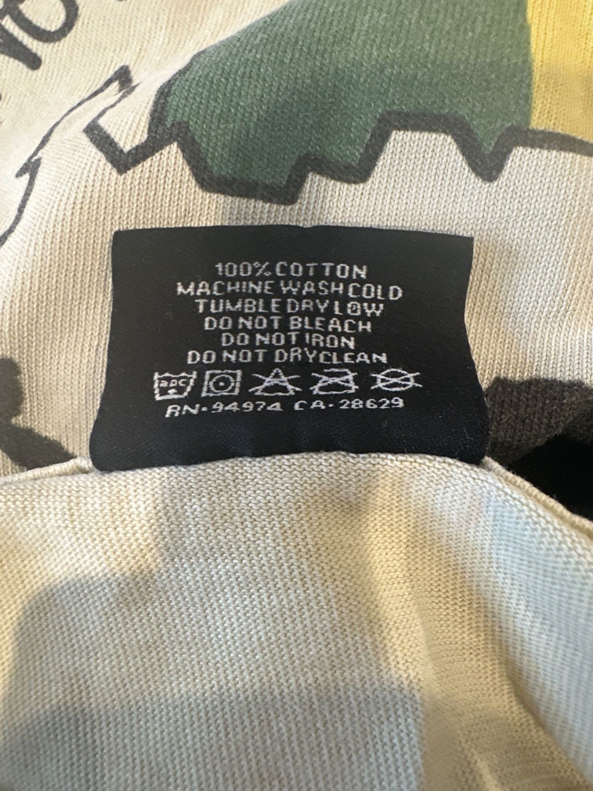 Stussy Vintage Stussy Rasta Tee Size US M / EU 48-50 / 2 - 5 Thumbnail