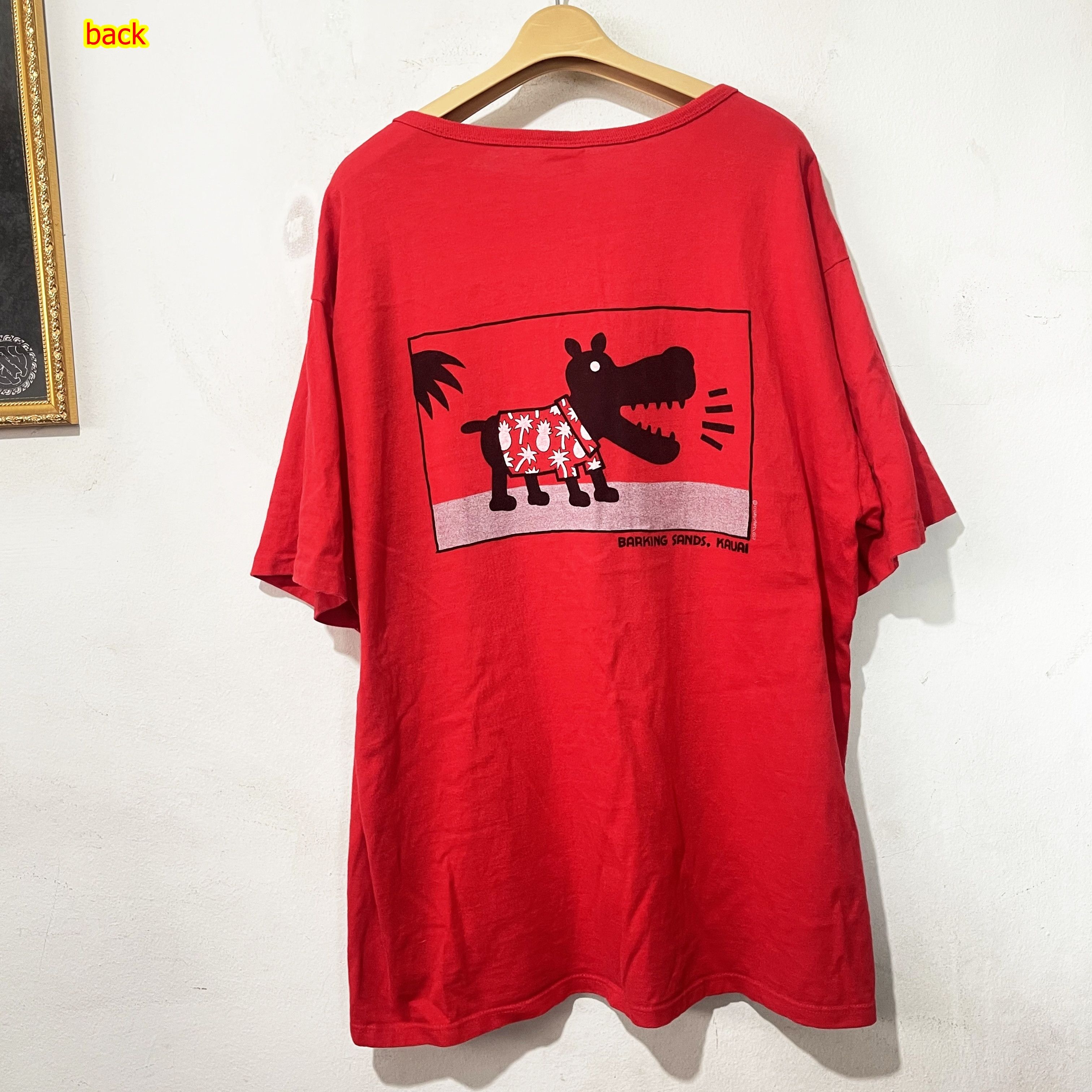 Vintage Vintage 90s Barking Sands Crazy Shirt Kauai T-Shirt Size US L / EU 52-54 / 3 - 1 Thumbnail