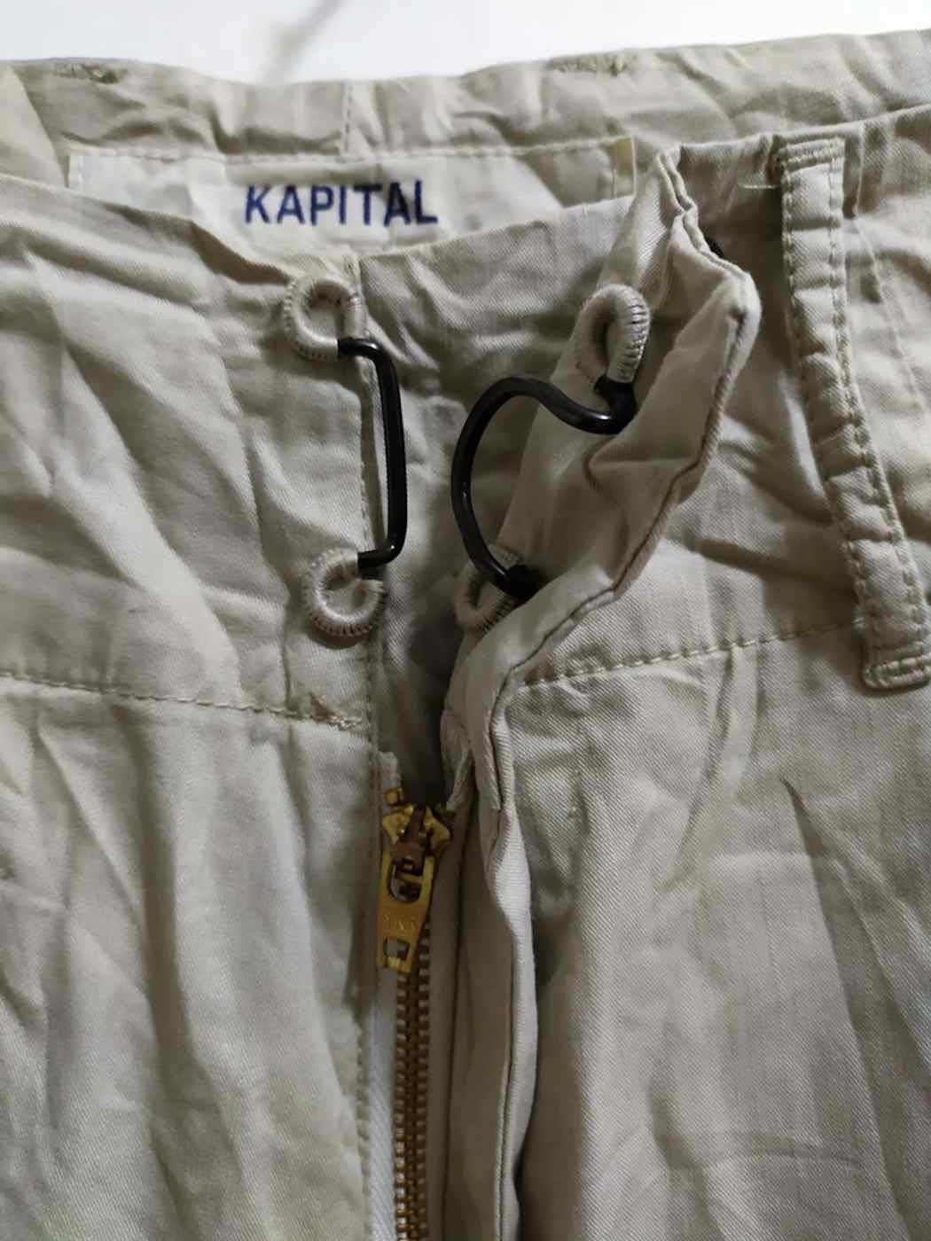 Kapital Kapital Pants Trouser Rare Design Hakama Japanese Pants Size 26" / US 2 / IT 38 - 11 Thumbnail