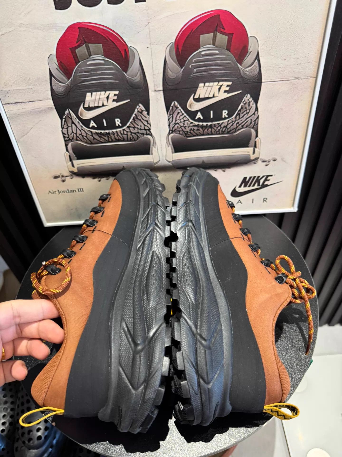 Hoka HOKA ONE ONE Tor Summit Black Brown 44 Size US 11 / EU 44 - 4 Thumbnail