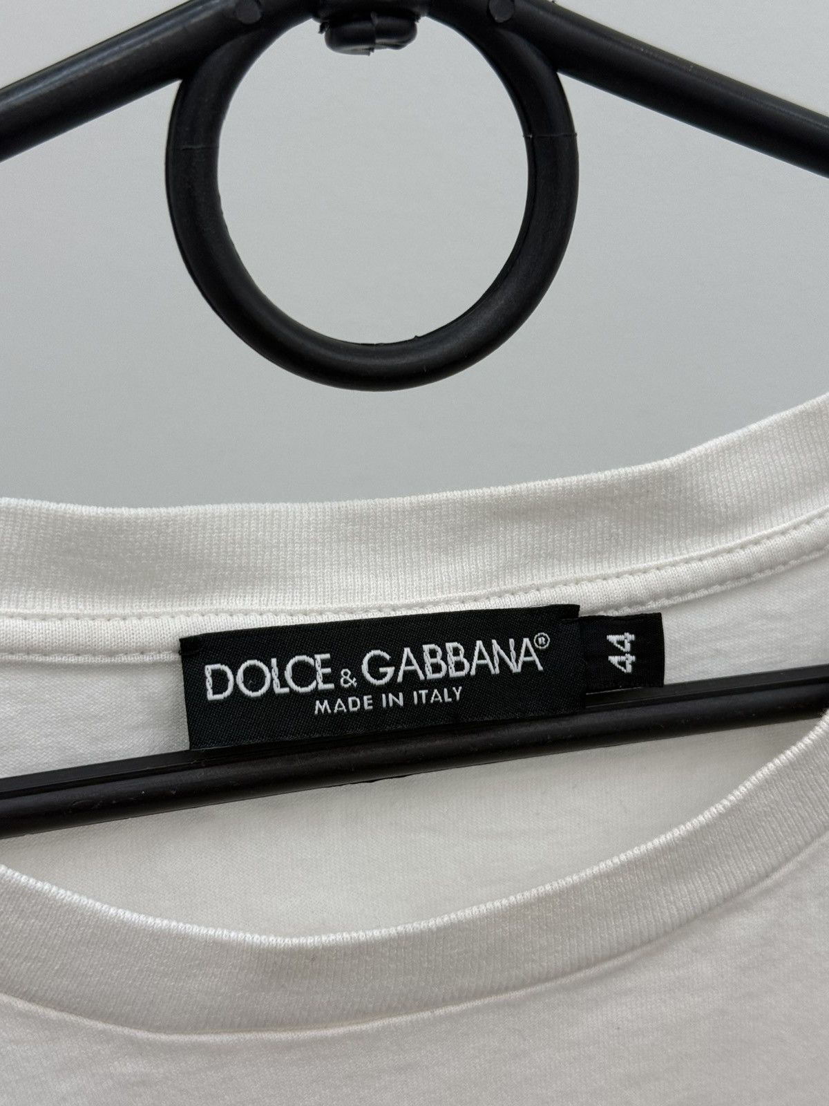 Dolce & Gabbana Dolce & Gabbana DG Heart Logo Printed Cotton T-shirt Tee Size M / US 6-8 / IT 42-44 - 3 Thumbnail