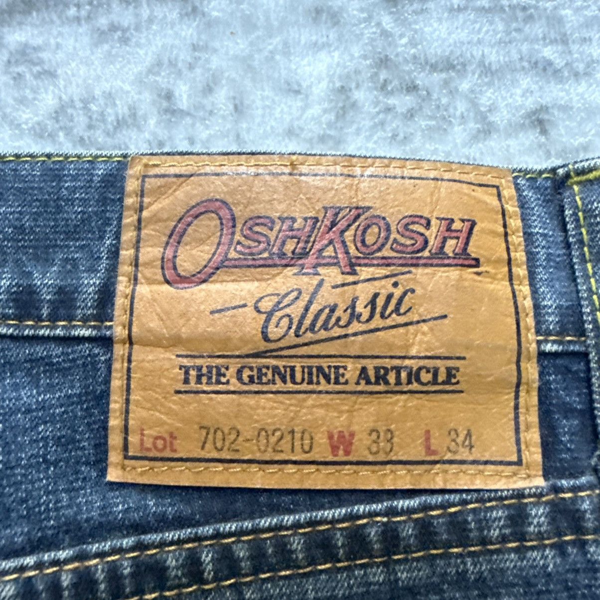 Oshkosh Vintage Oshkosh Paint Splatter Mud Wash Loose Jeans Size US 34 / EU 50 - 15 Thumbnail