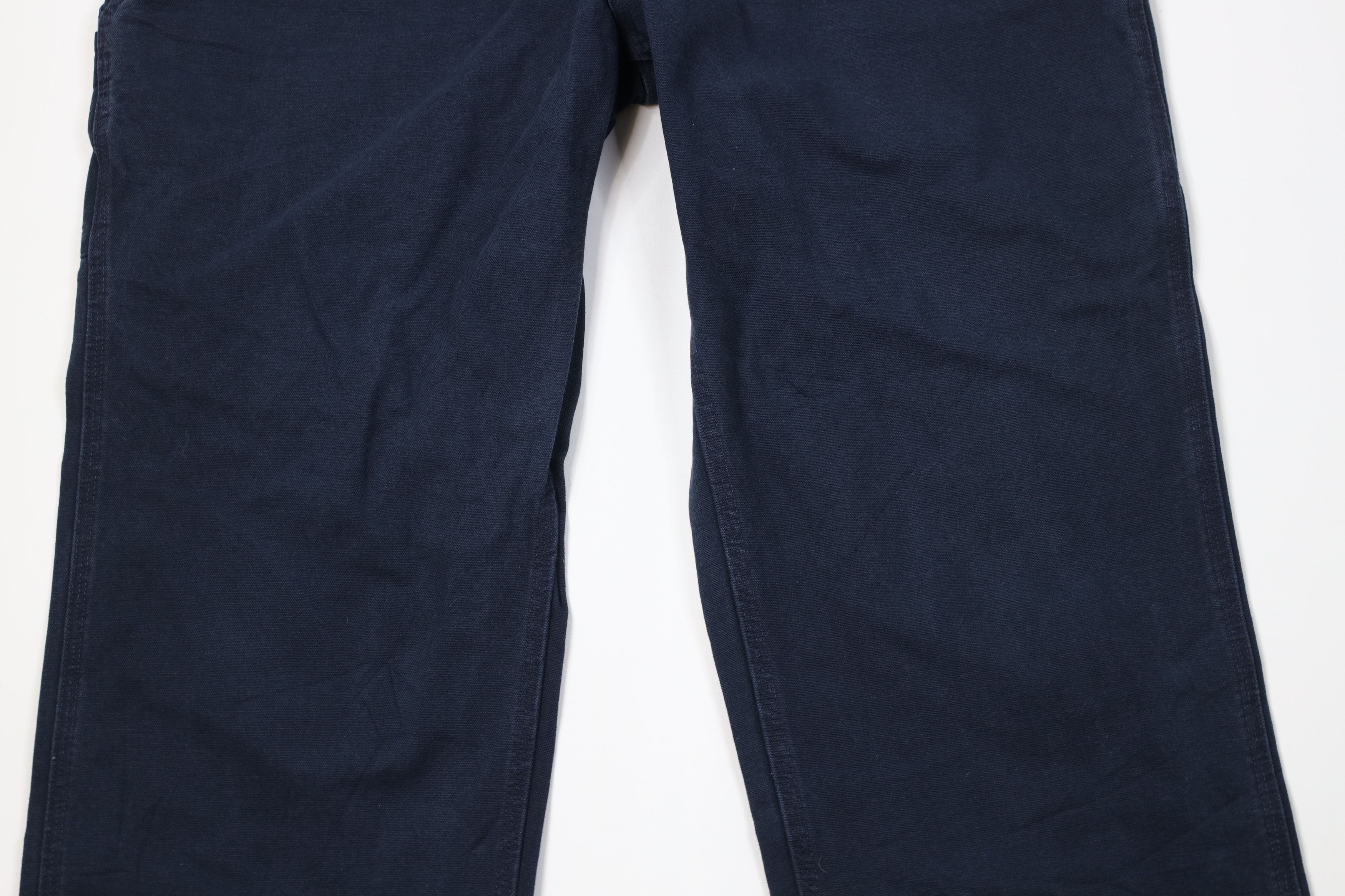 Carhartt Vintage Y2K Carhartt Wide Leg Dungaree Pants Navy Blue Size US 42 / EU 58 - 3 Thumbnail