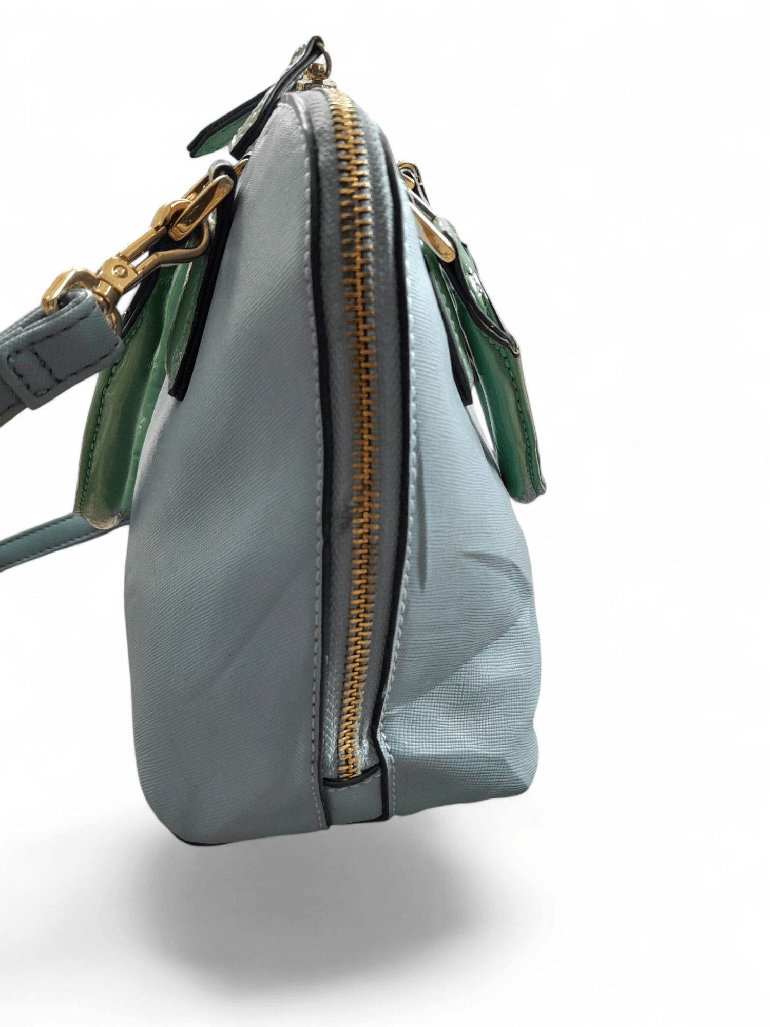Japanese Brand Light Blue Shoulder Bag Size ONE SIZE - 3 Thumbnail