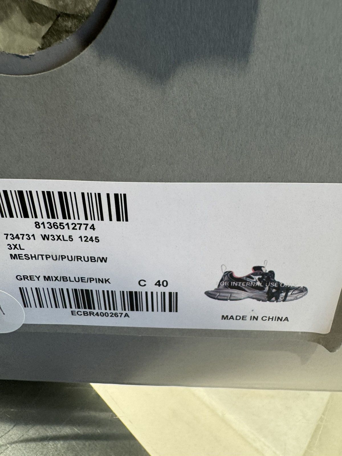 Balenciaga o1bcso1str0126 3XL Sneakers in Multicolor Size US 10 / IT 40 - 10 Thumbnail